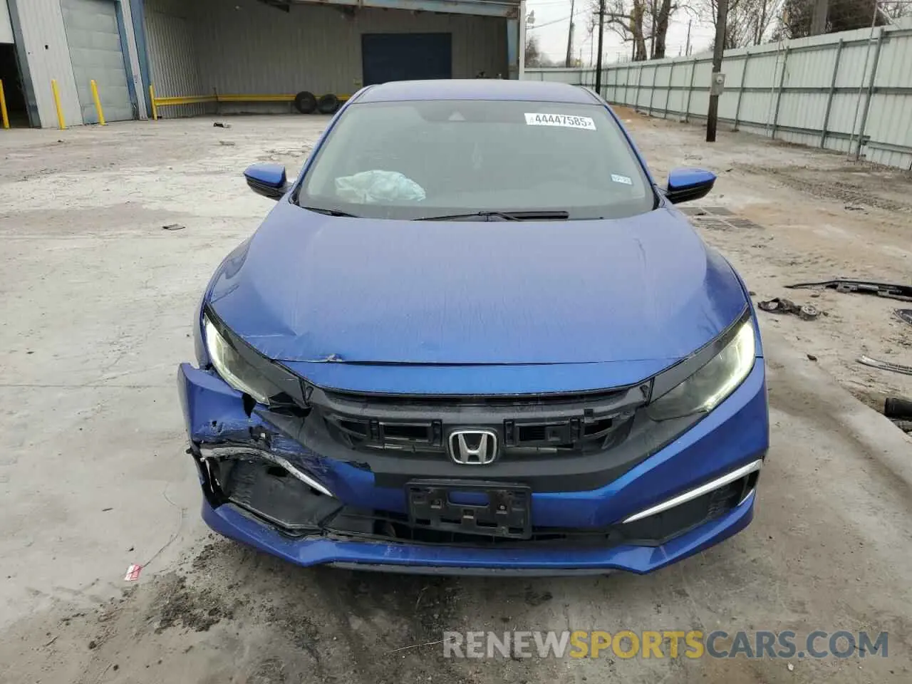 5 fotografías del automóvil dañado 2HGFC2F62LH596190 HONDA CIVIC 2020