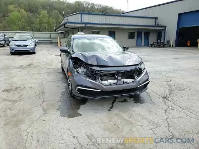 13 fotografías del automóvil dañado 2HGFC2F63LH502768 HONDA CIVIC 2020