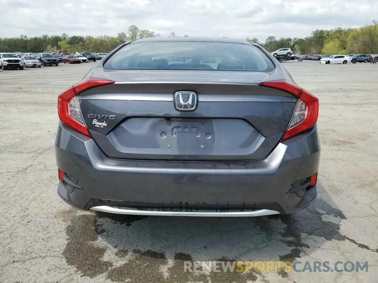 6 fotografías del automóvil dañado 2HGFC2F63LH502768 HONDA CIVIC 2020