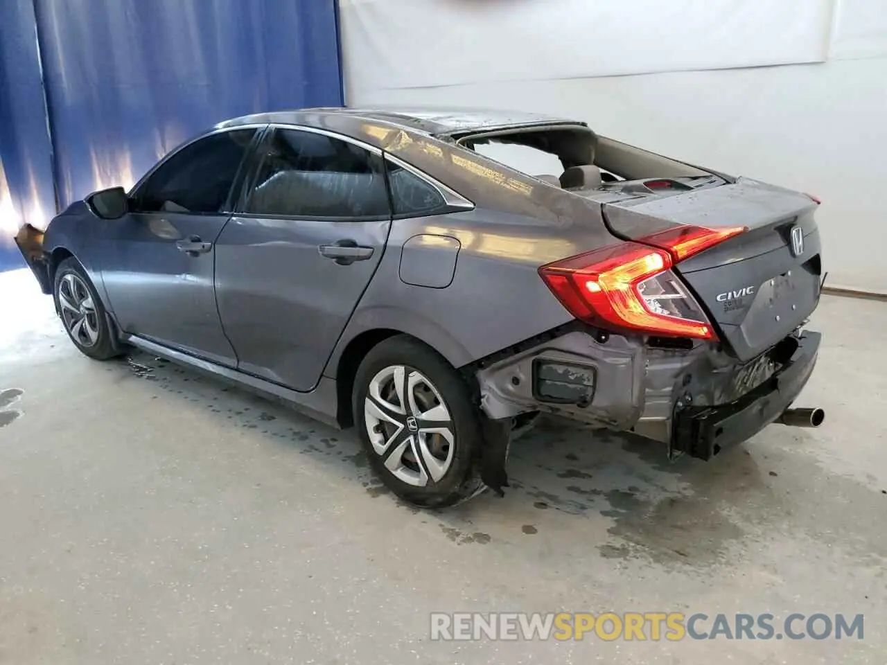 2 fotografías del automóvil dañado 2HGFC2F63LH517884 HONDA CIVIC 2020