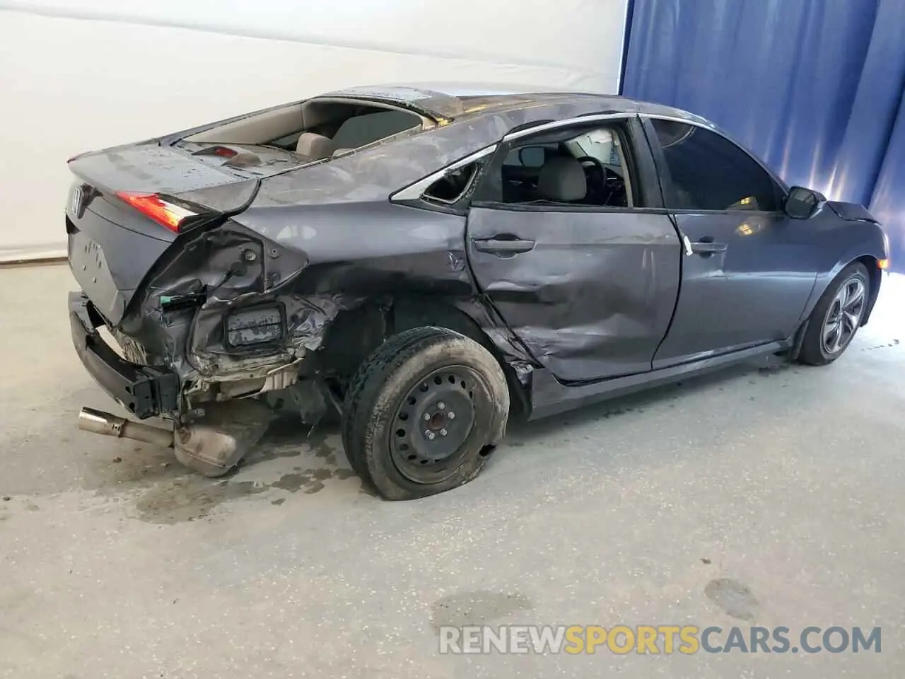3 fotografías del automóvil dañado 2HGFC2F63LH517884 HONDA CIVIC 2020