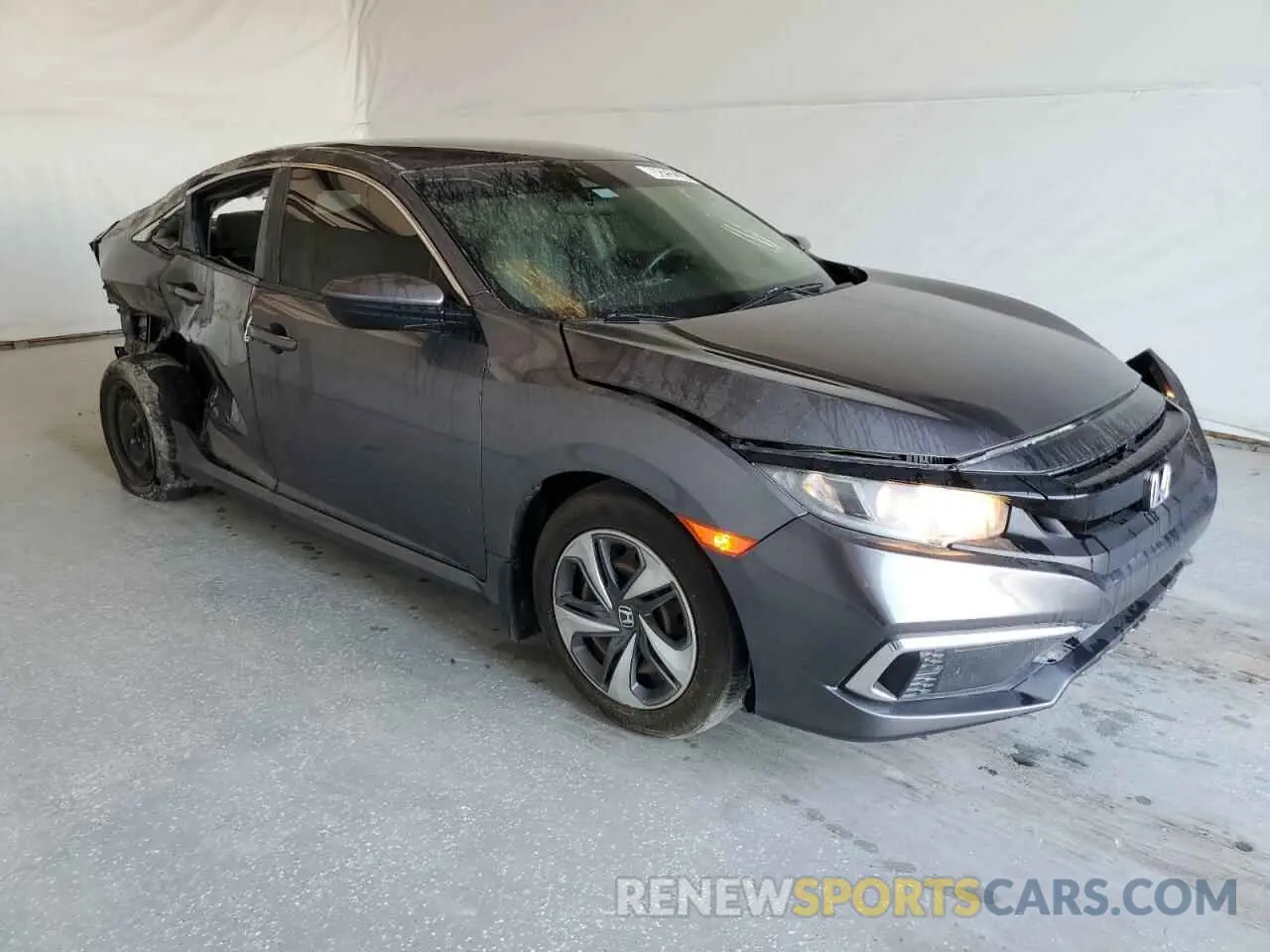 4 fotografías del automóvil dañado 2HGFC2F63LH517884 HONDA CIVIC 2020