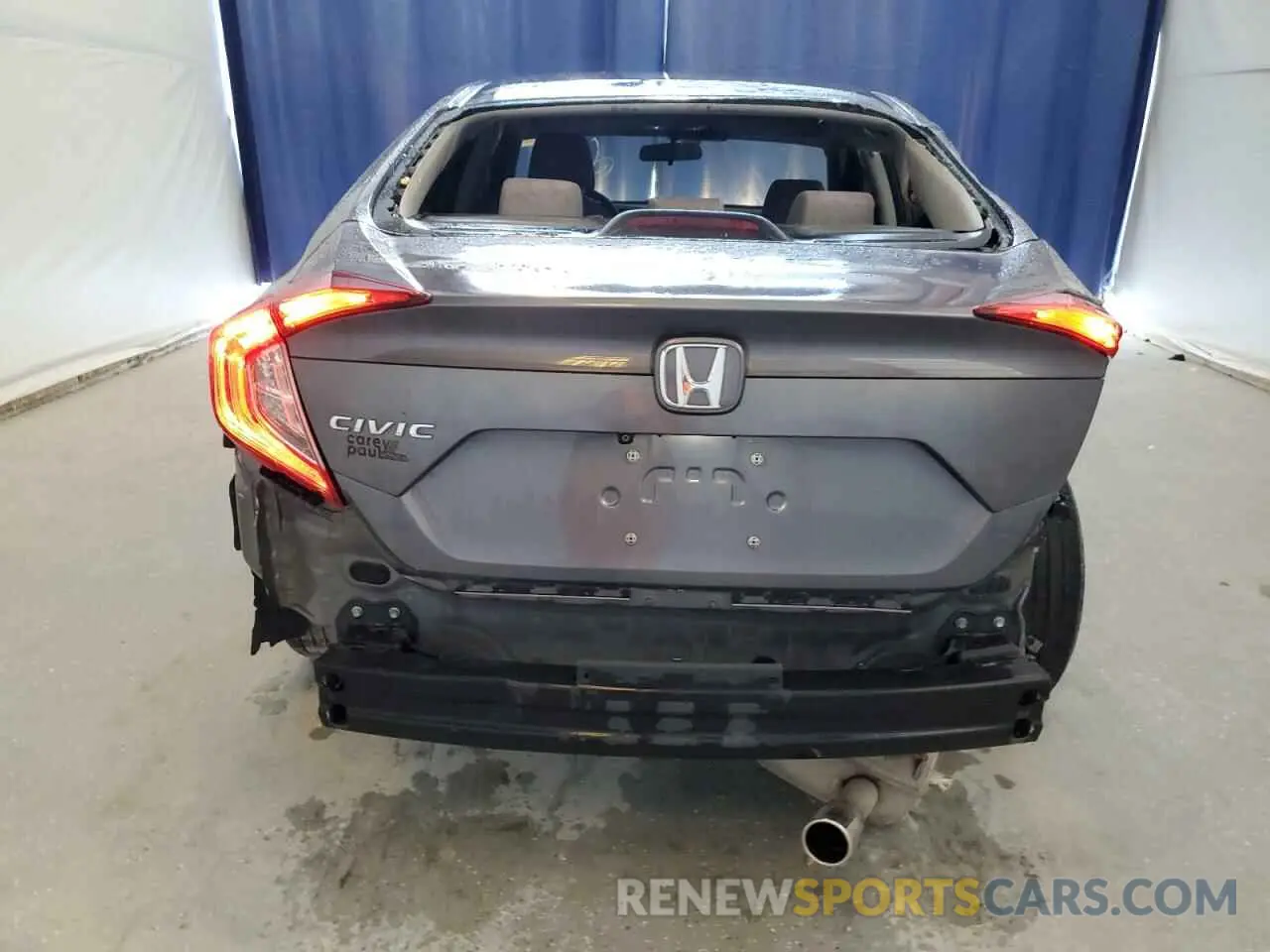 6 fotografías del automóvil dañado 2HGFC2F63LH517884 HONDA CIVIC 2020