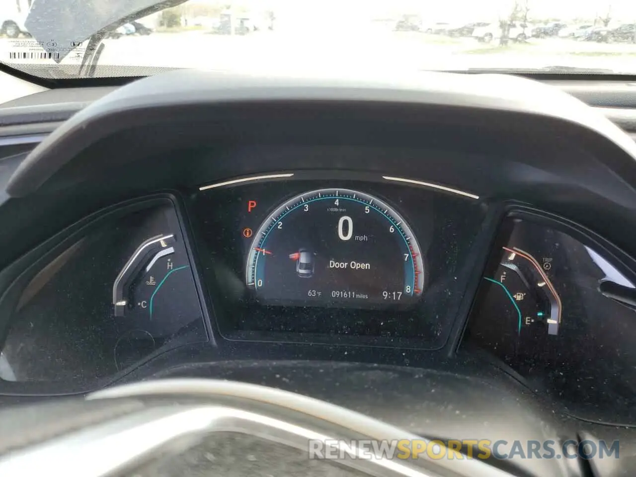 9 fotografías del automóvil dañado 2HGFC2F63LH520722 HONDA CIVIC 2020