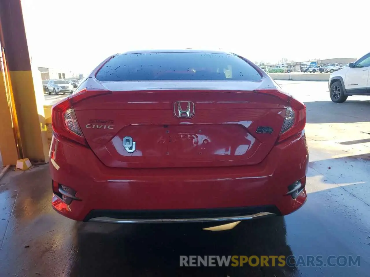 6 fotografías del automóvil dañado 2HGFC2F63LH527346 HONDA CIVIC 2020