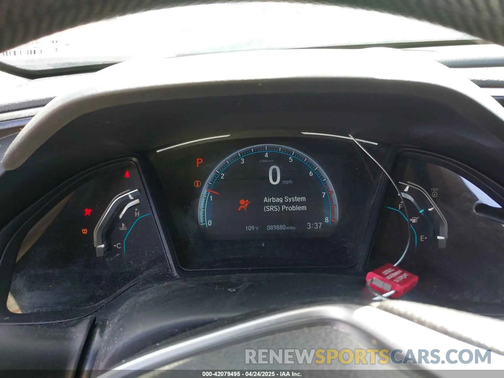 7 fotografías del automóvil dañado 2HGFC2F63LH538959 HONDA CIVIC 2020