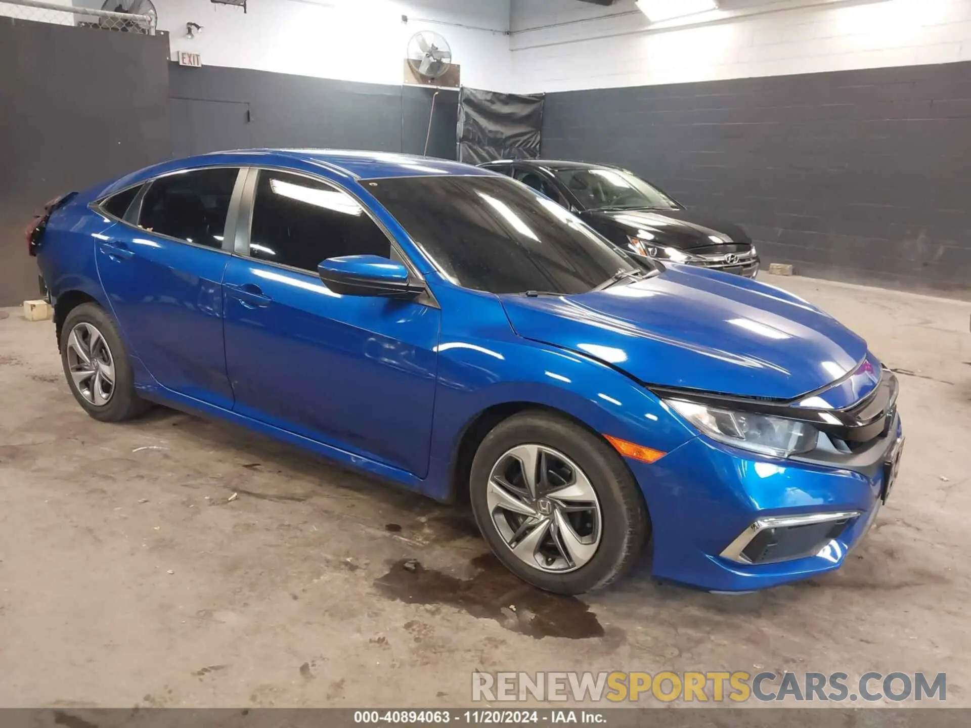 1 fotografías del automóvil dañado 2HGFC2F63LH560802 HONDA CIVIC 2020