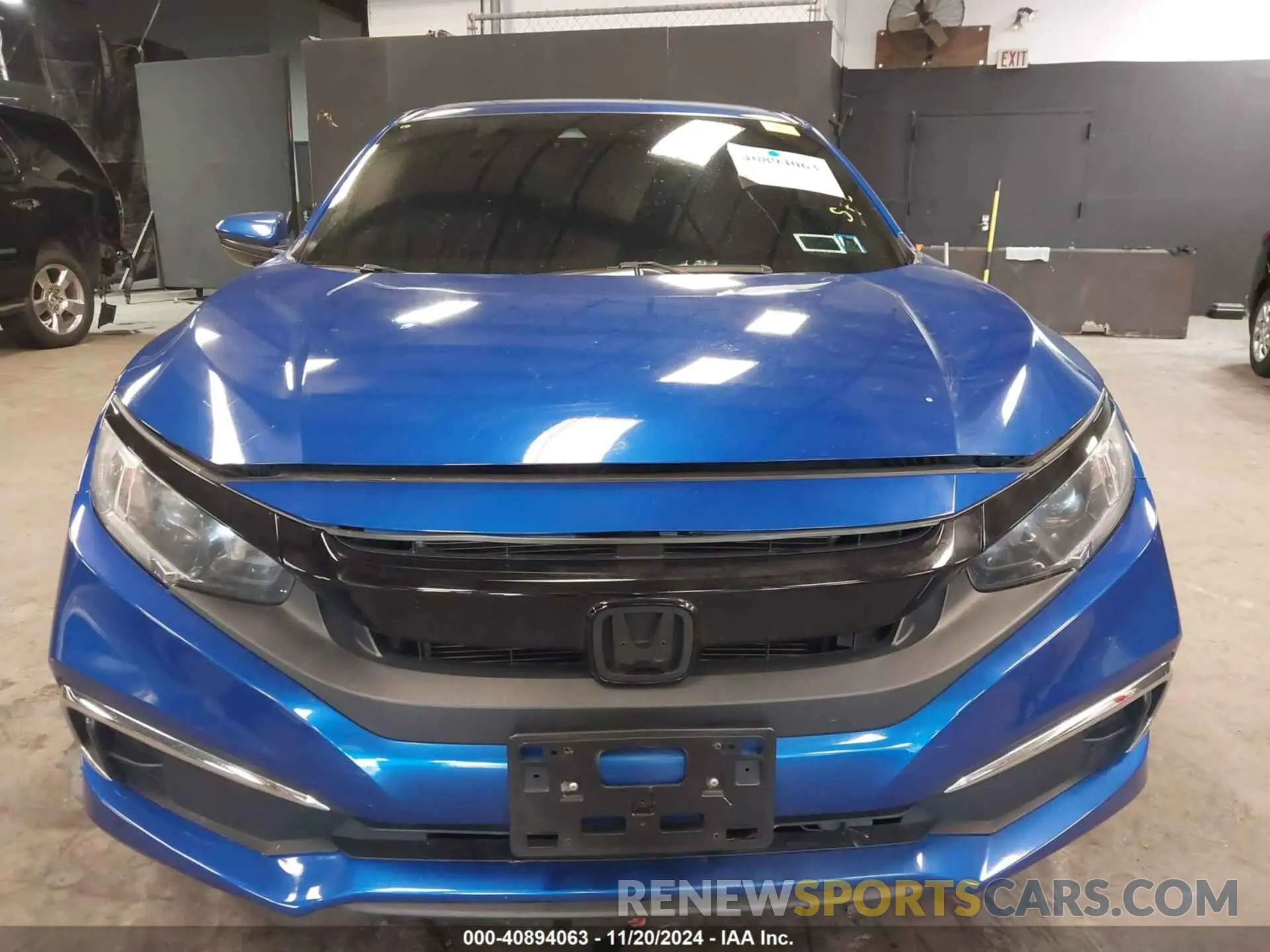 12 fotografías del automóvil dañado 2HGFC2F63LH560802 HONDA CIVIC 2020