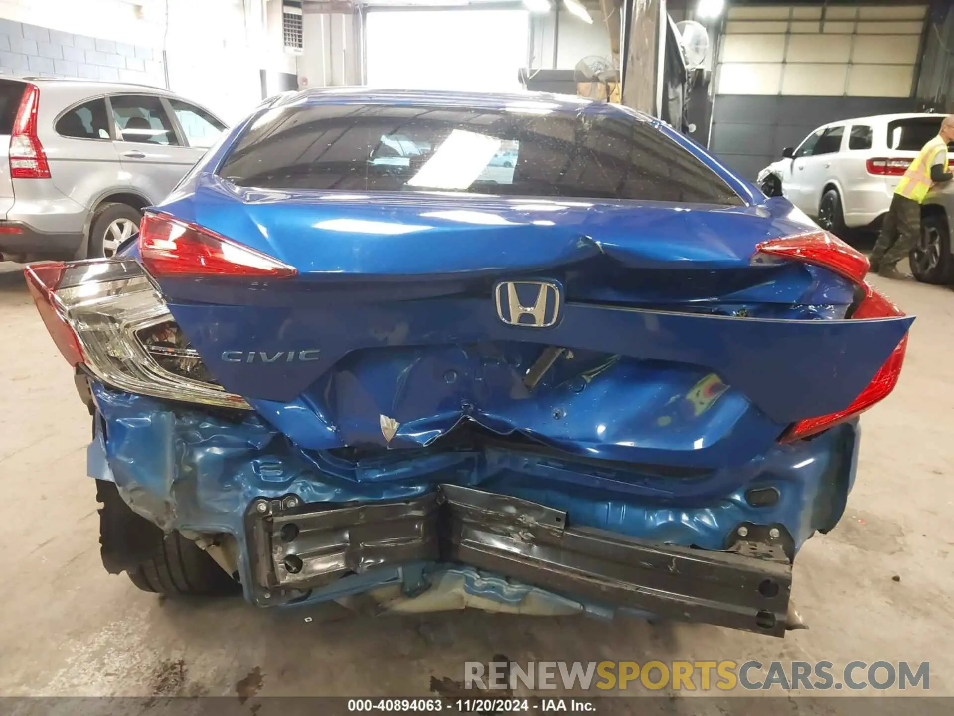 16 fotografías del automóvil dañado 2HGFC2F63LH560802 HONDA CIVIC 2020