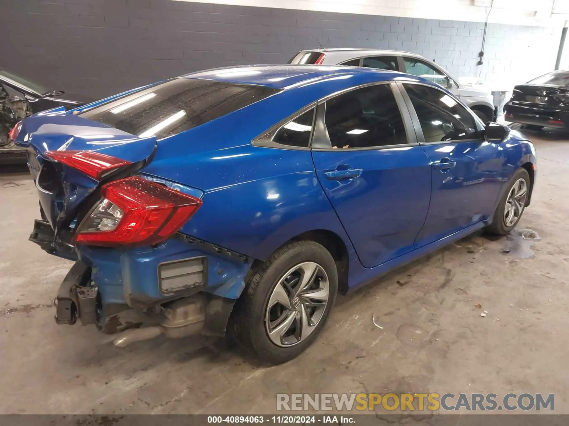 4 fotografías del automóvil dañado 2HGFC2F63LH560802 HONDA CIVIC 2020