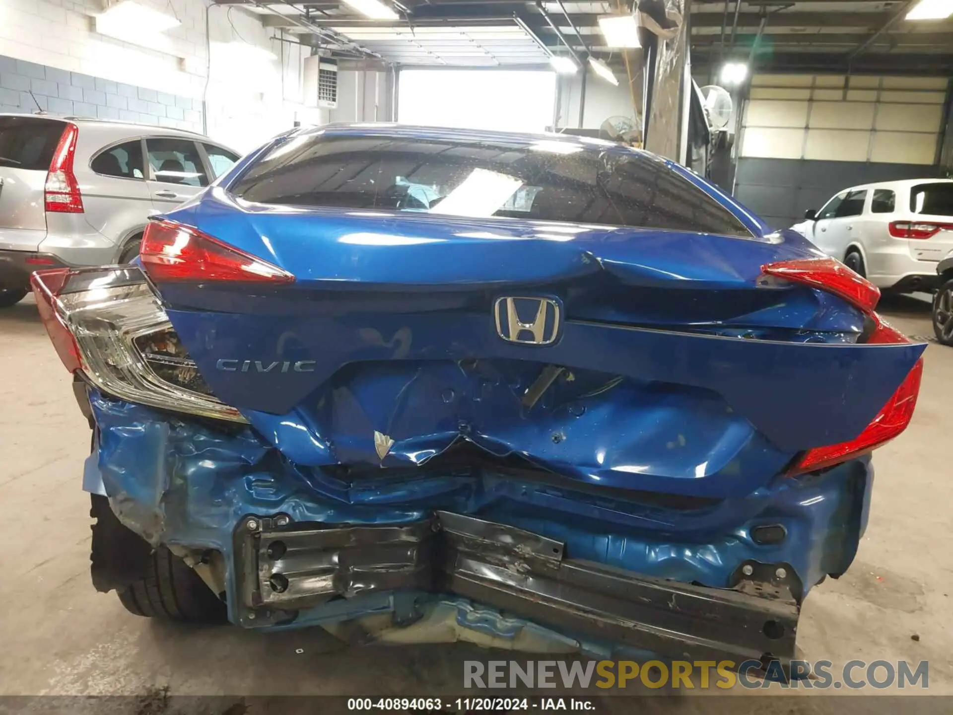 6 fotografías del automóvil dañado 2HGFC2F63LH560802 HONDA CIVIC 2020