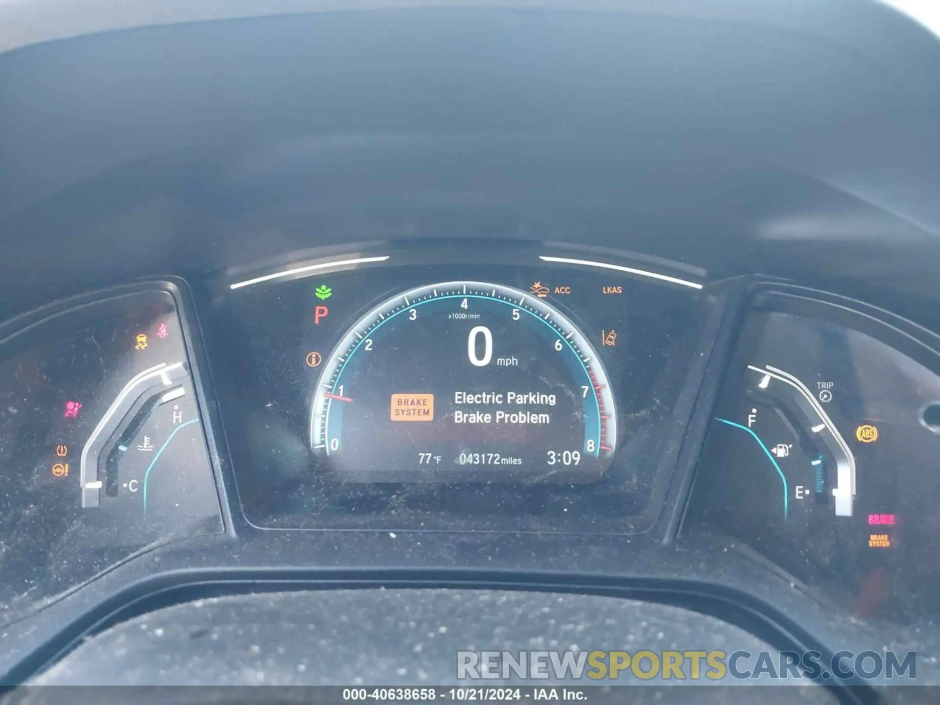 7 fotografías del automóvil dañado 2HGFC2F63LH562050 HONDA CIVIC 2020