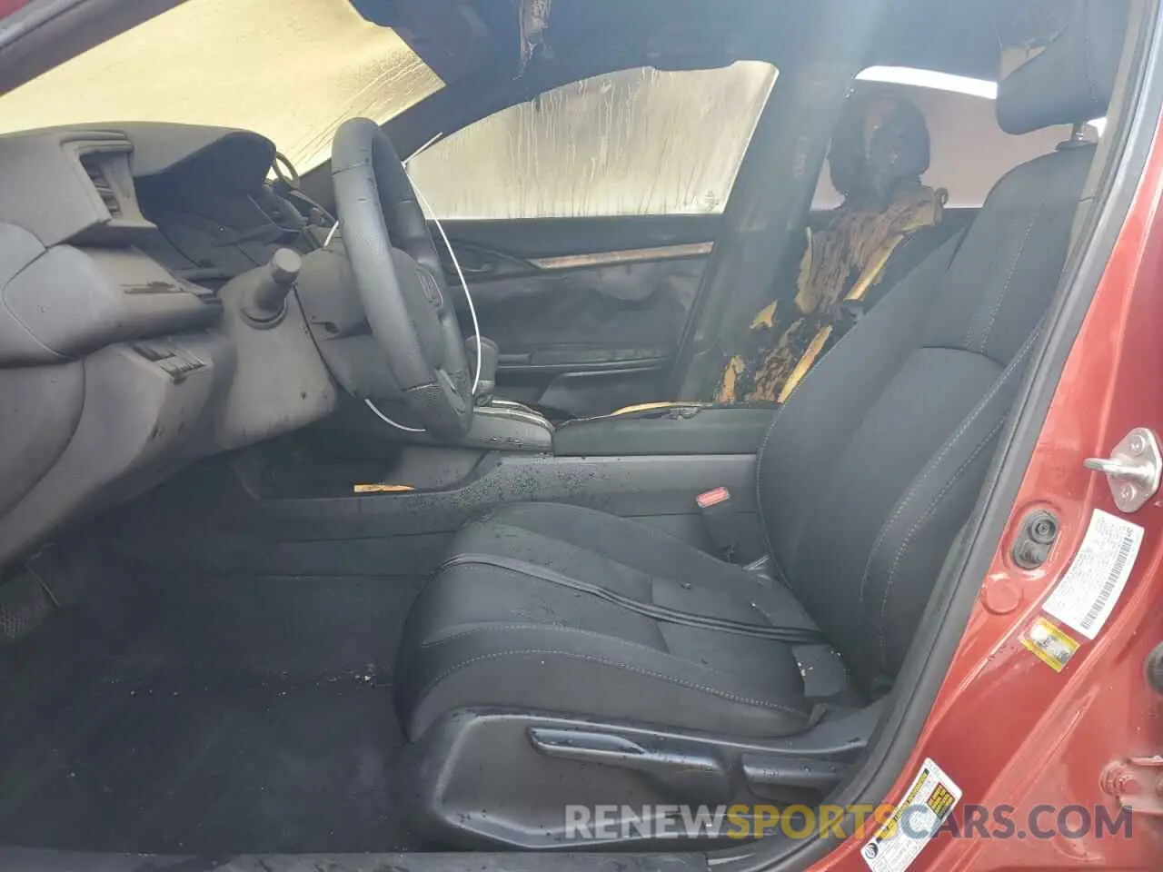 7 fotografías del automóvil dañado 2HGFC2F63LH566809 HONDA CIVIC 2020