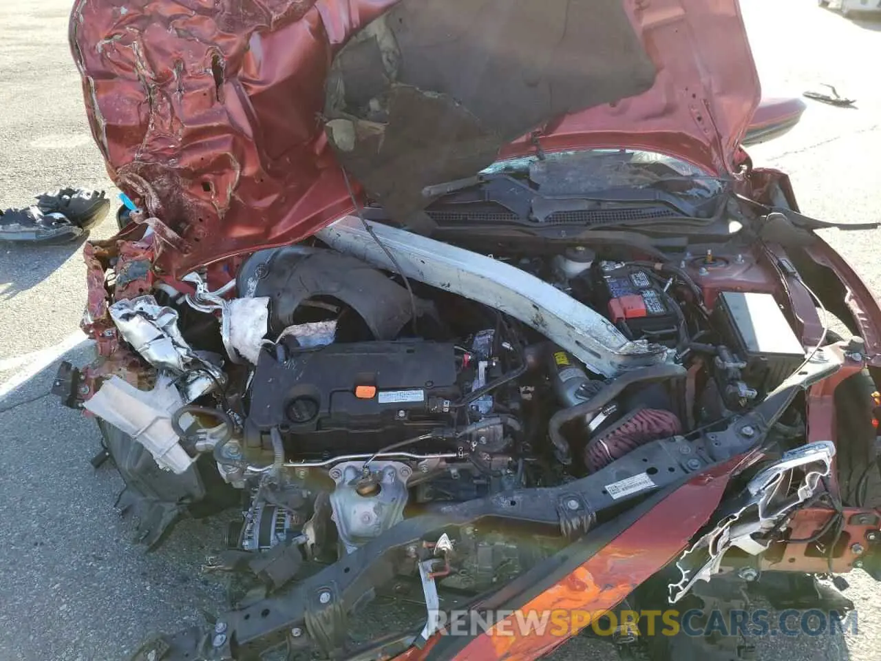 12 fotografías del automóvil dañado 2HGFC2F63LH588132 HONDA CIVIC 2020