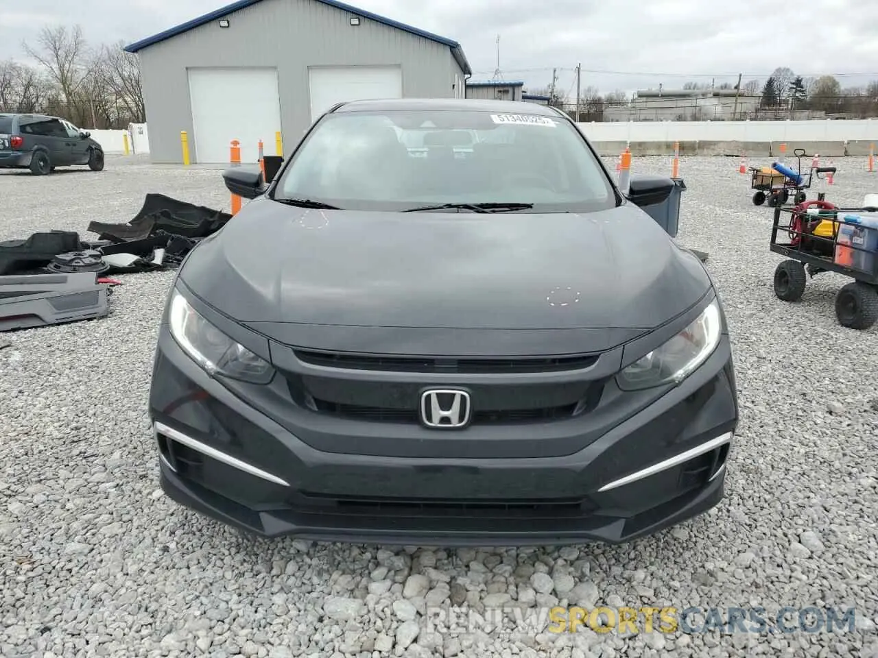 5 fotografías del automóvil dañado 2HGFC2F64LH504206 HONDA CIVIC 2020