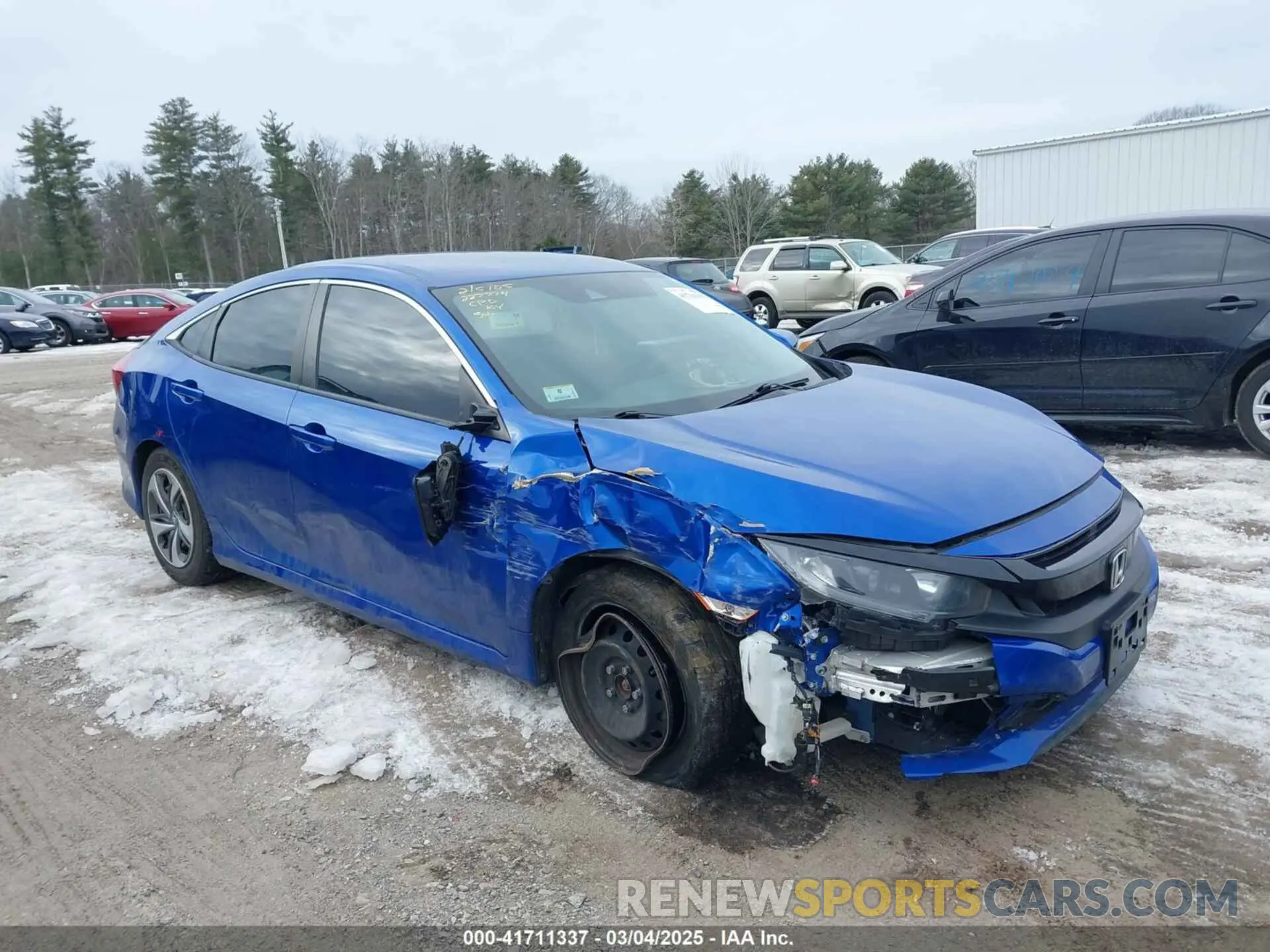 12 fotografías del automóvil dañado 2HGFC2F64LH514640 HONDA CIVIC 2020