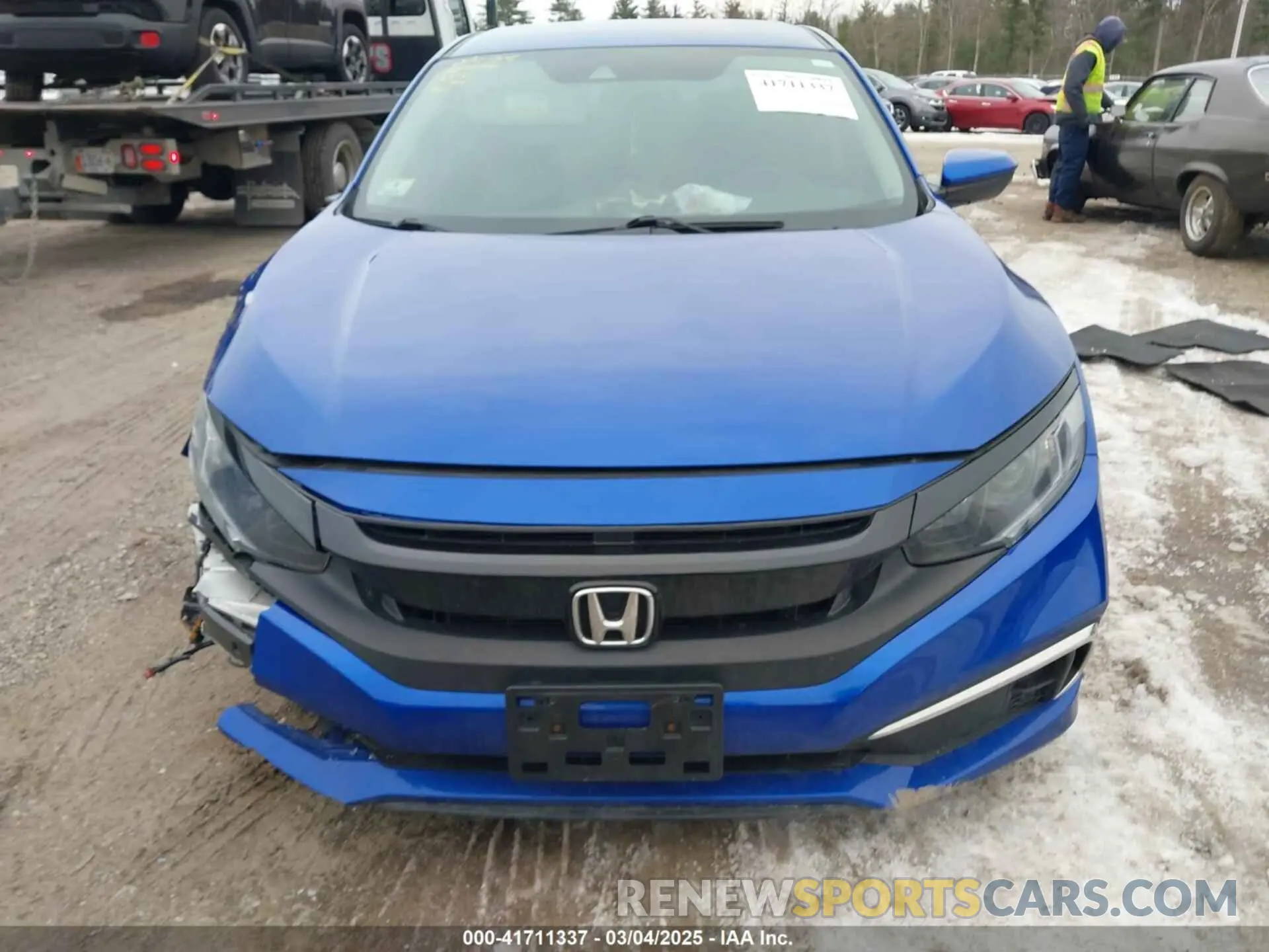 13 fotografías del automóvil dañado 2HGFC2F64LH514640 HONDA CIVIC 2020