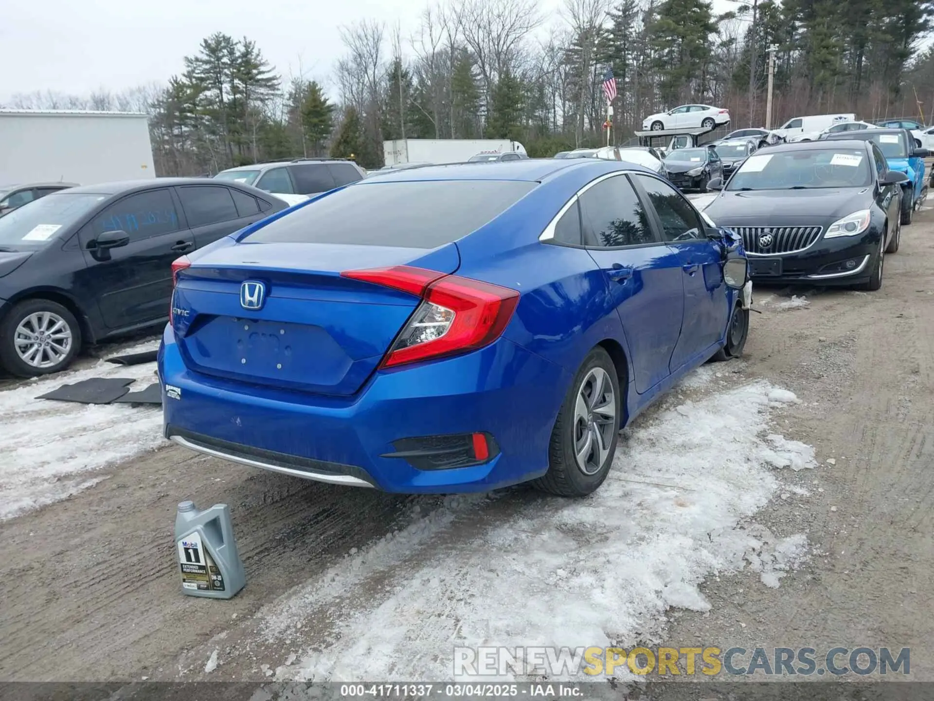 4 fotografías del automóvil dañado 2HGFC2F64LH514640 HONDA CIVIC 2020