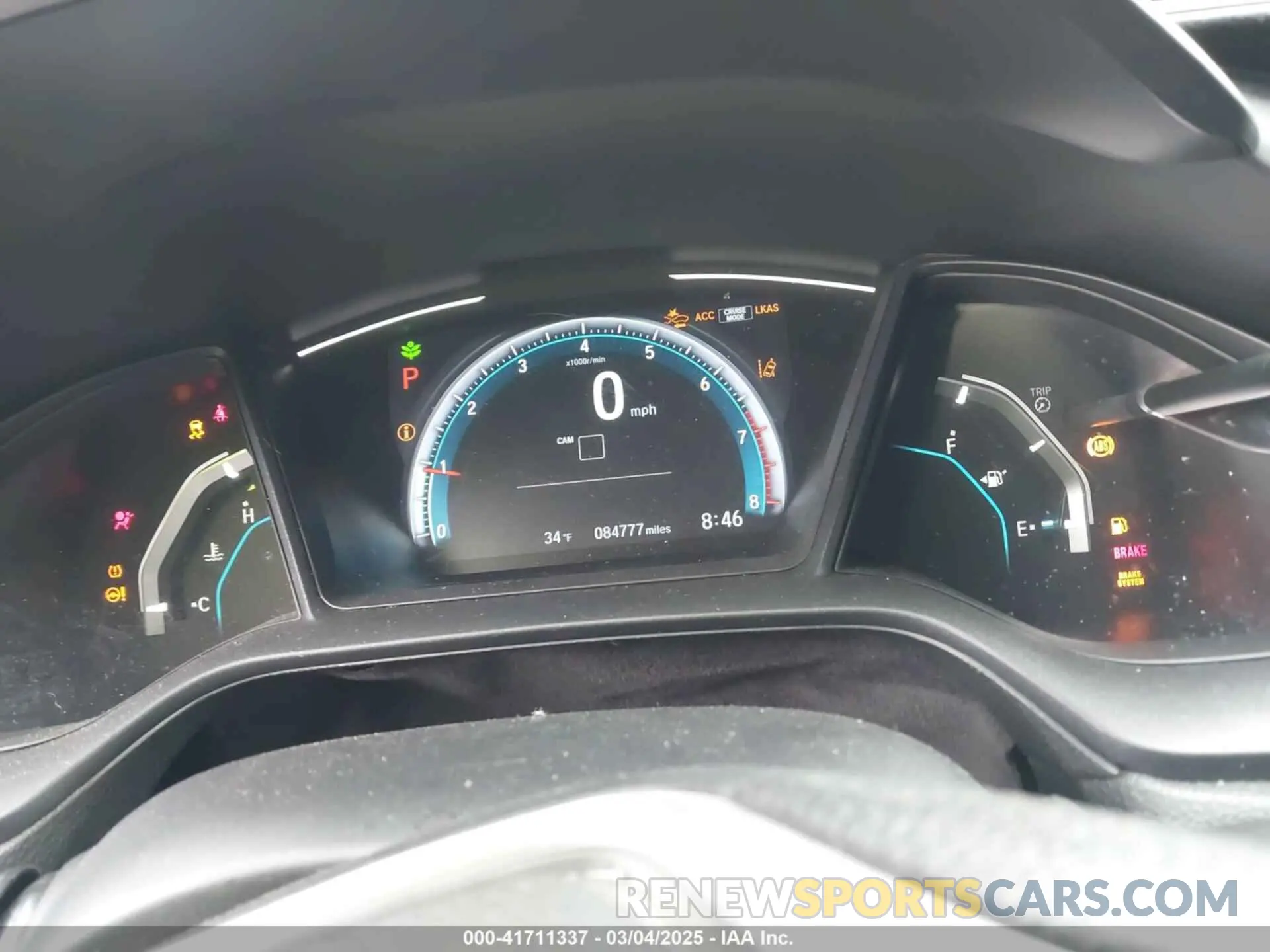 7 fotografías del automóvil dañado 2HGFC2F64LH514640 HONDA CIVIC 2020