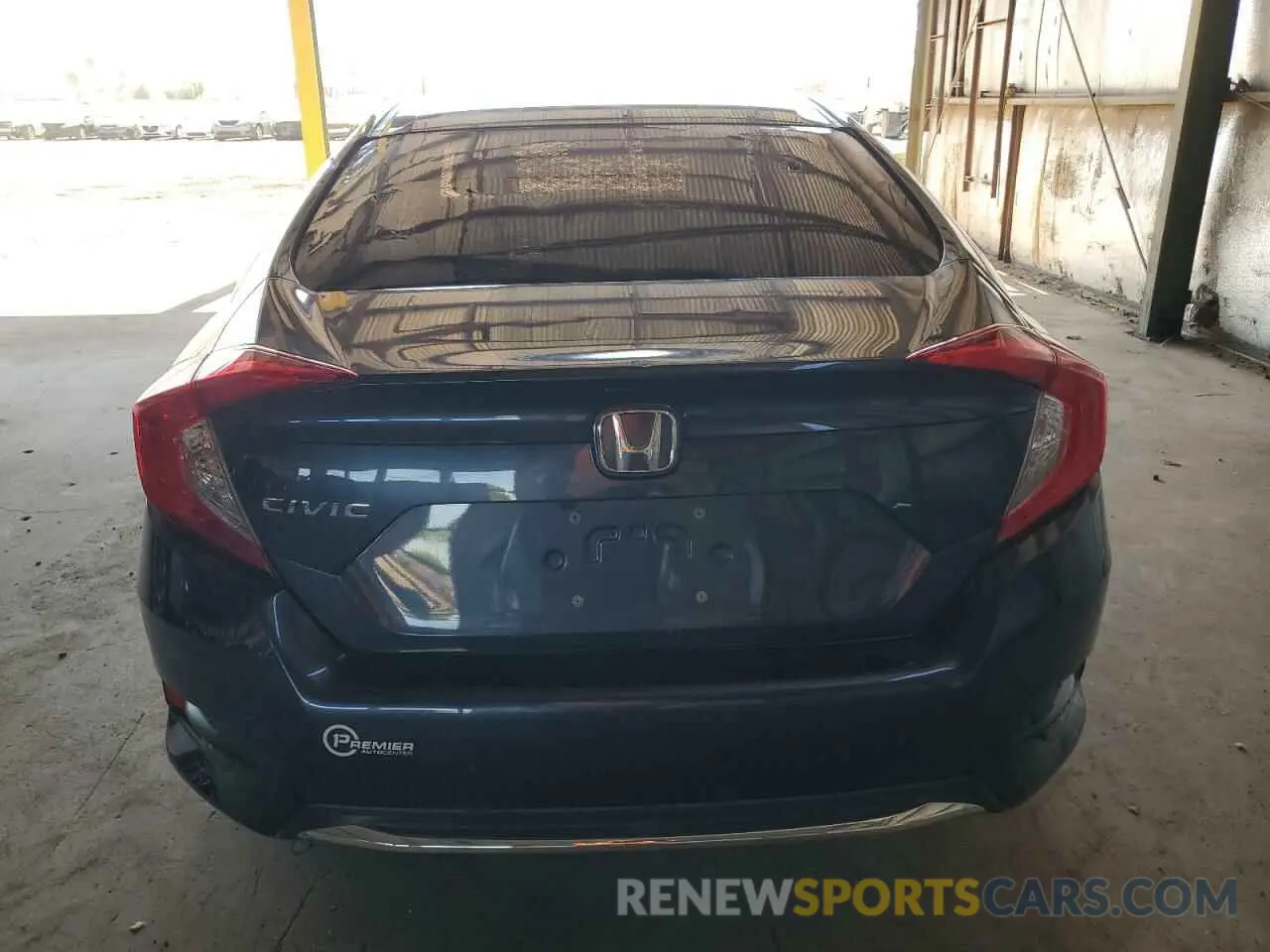 6 fotografías del automóvil dañado 2HGFC2F64LH542972 HONDA CIVIC 2020