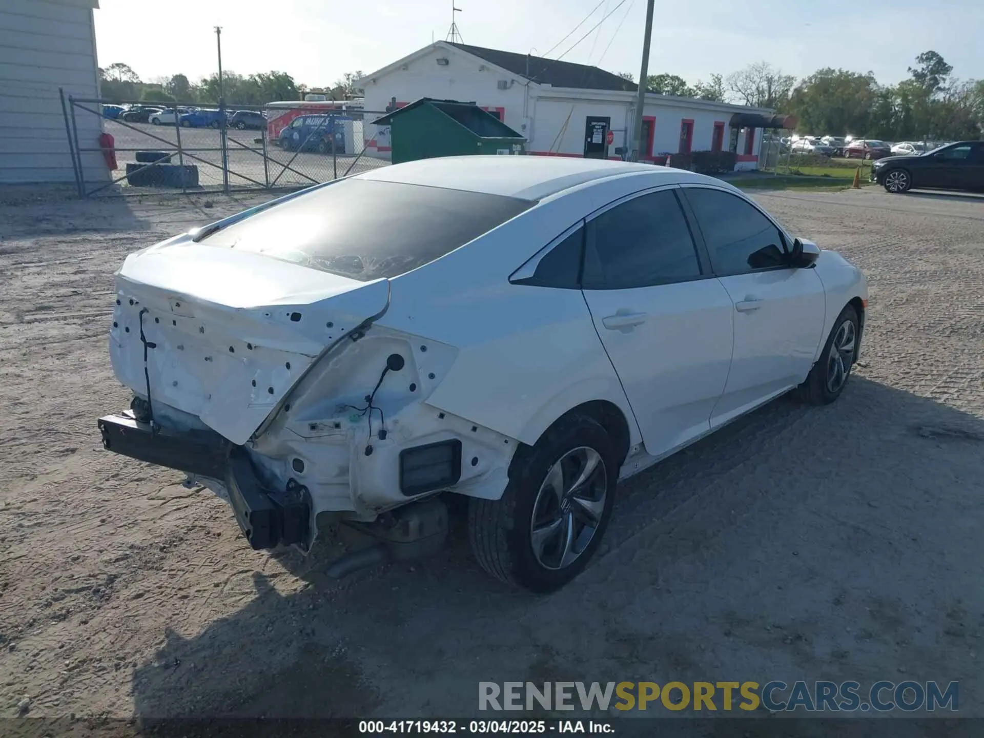 4 fotografías del automóvil dañado 2HGFC2F64LH548125 HONDA CIVIC 2020