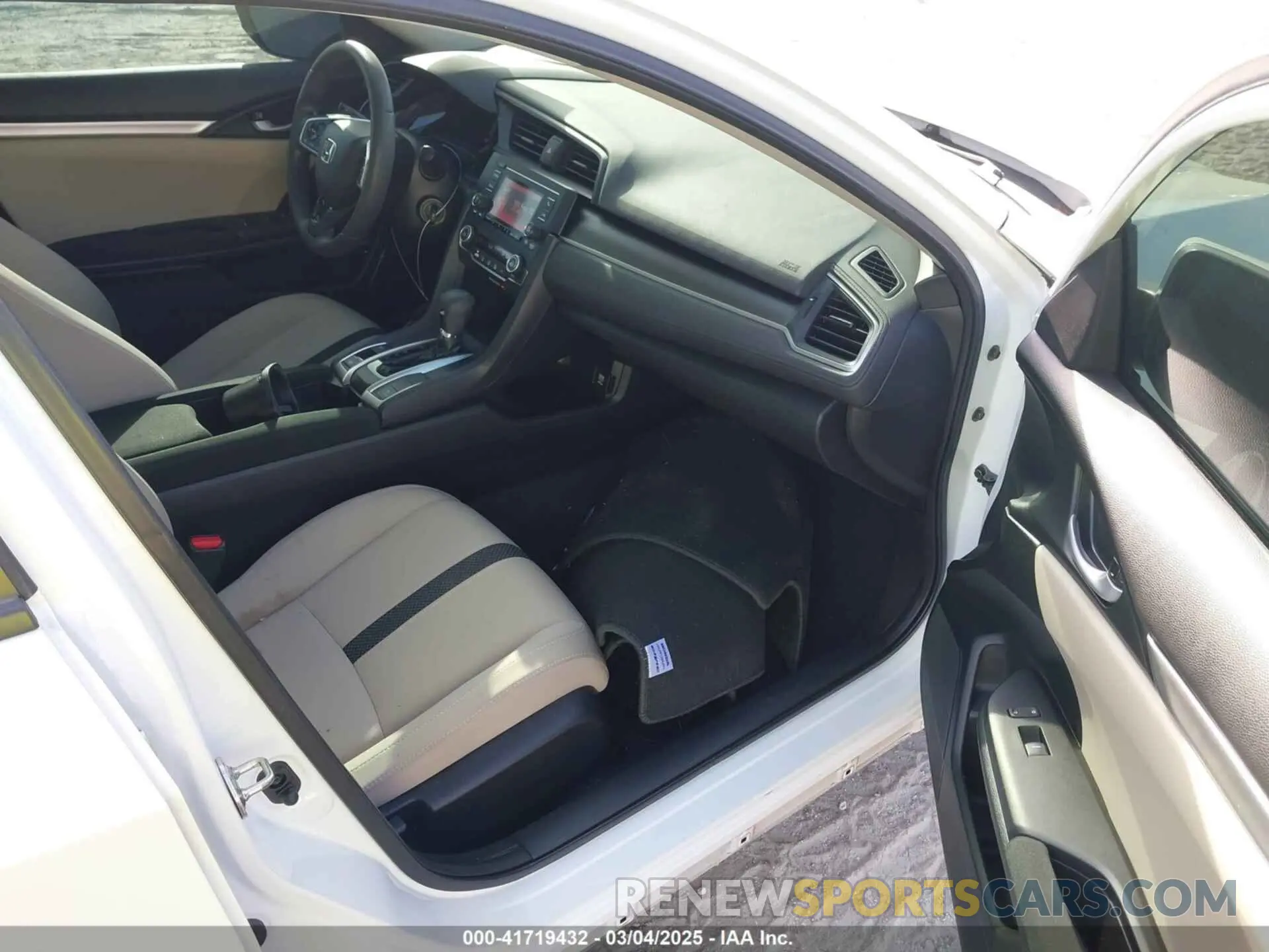 5 fotografías del automóvil dañado 2HGFC2F64LH548125 HONDA CIVIC 2020
