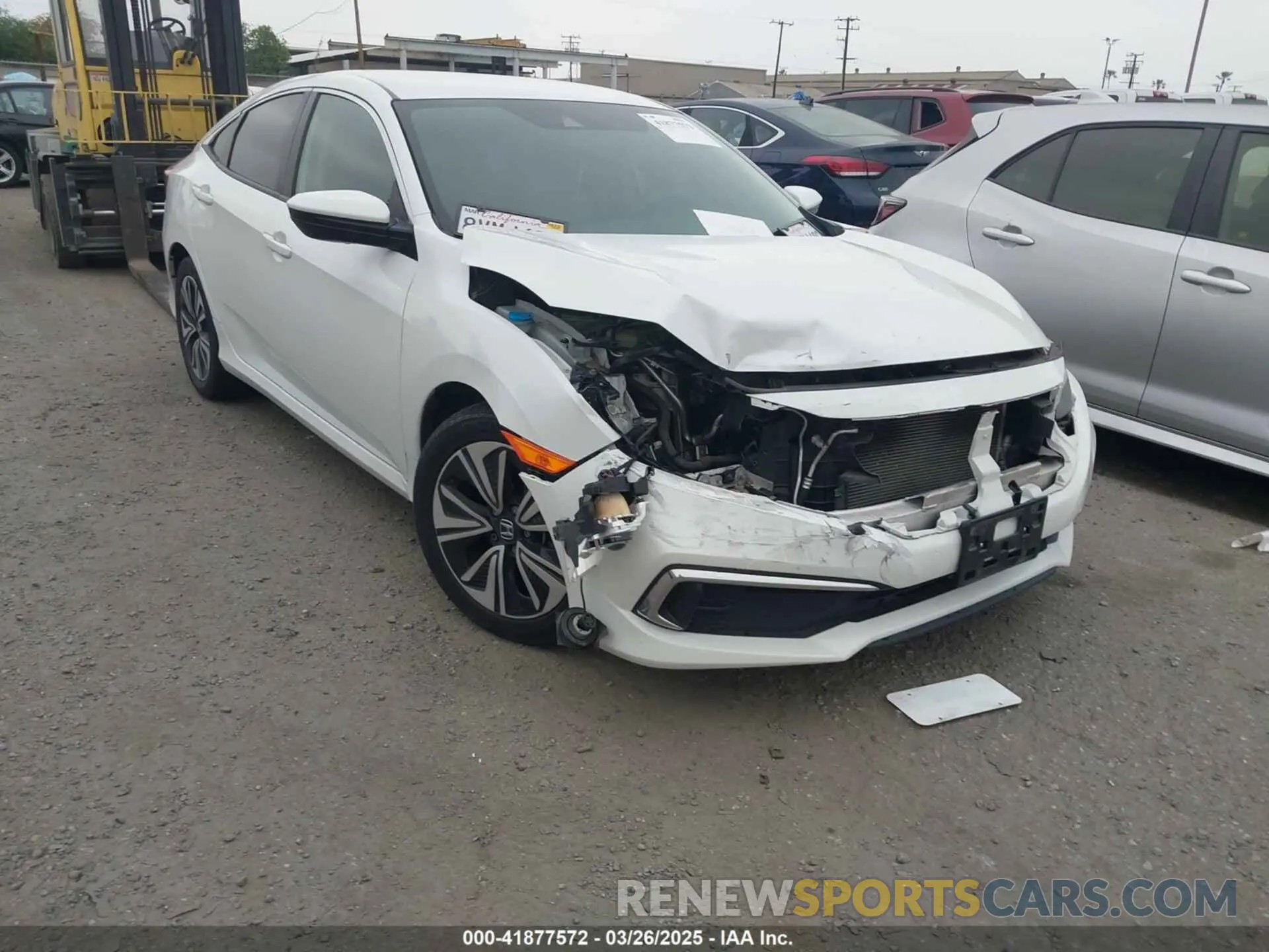 1 fotografías del automóvil dañado 2HGFC2F64LH593100 HONDA CIVIC 2020