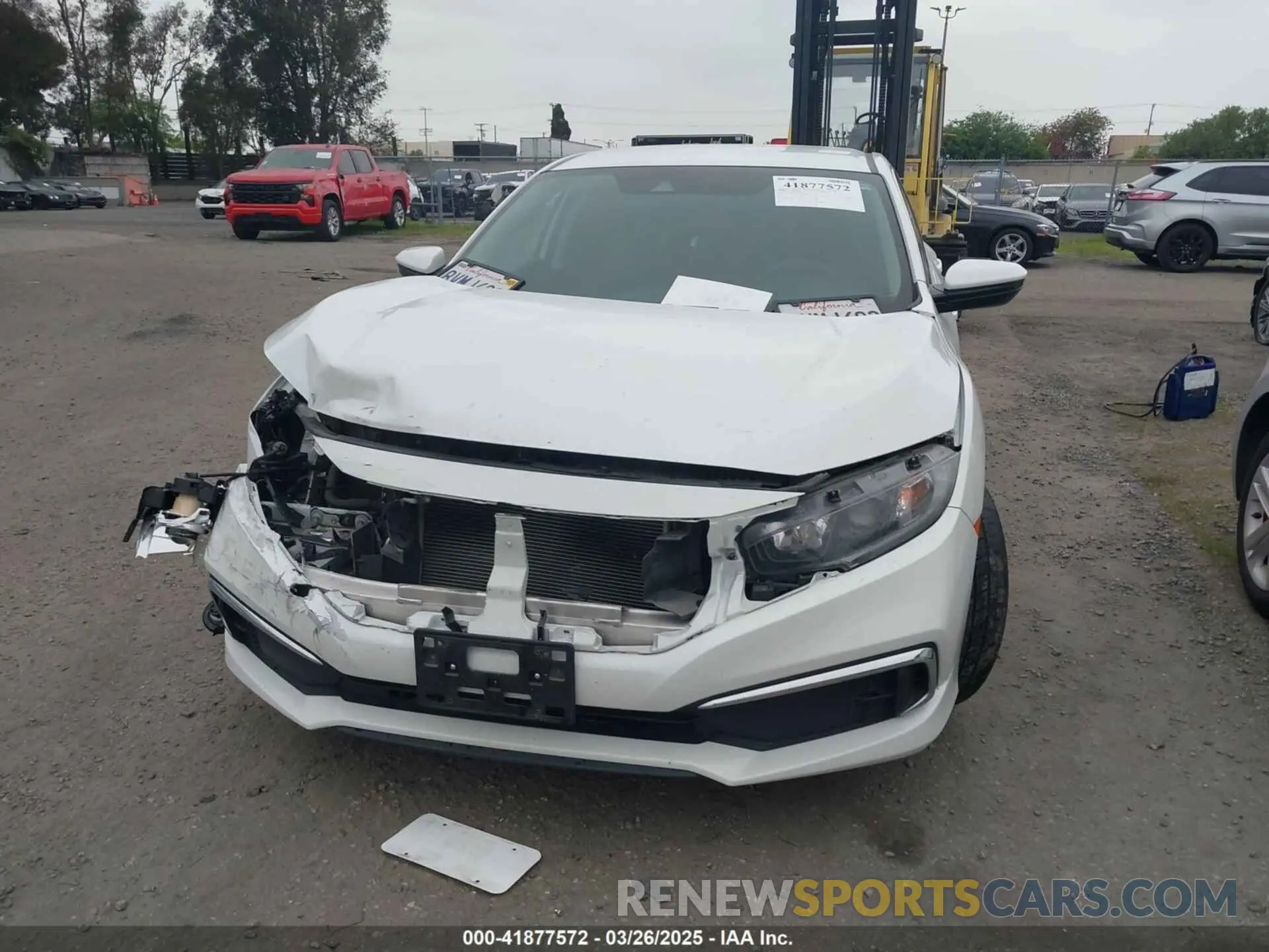 12 fotografías del automóvil dañado 2HGFC2F64LH593100 HONDA CIVIC 2020