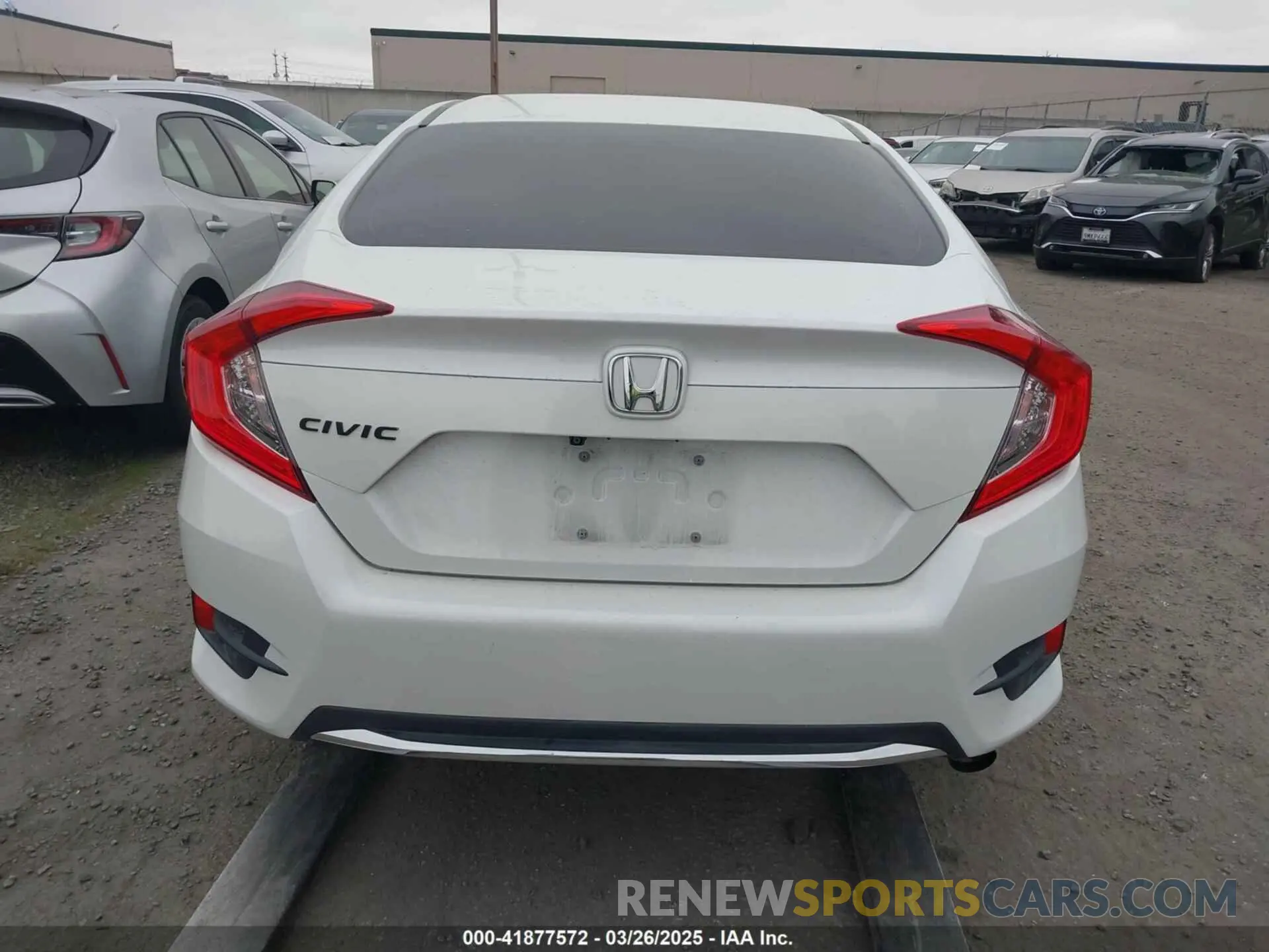 16 fotografías del automóvil dañado 2HGFC2F64LH593100 HONDA CIVIC 2020