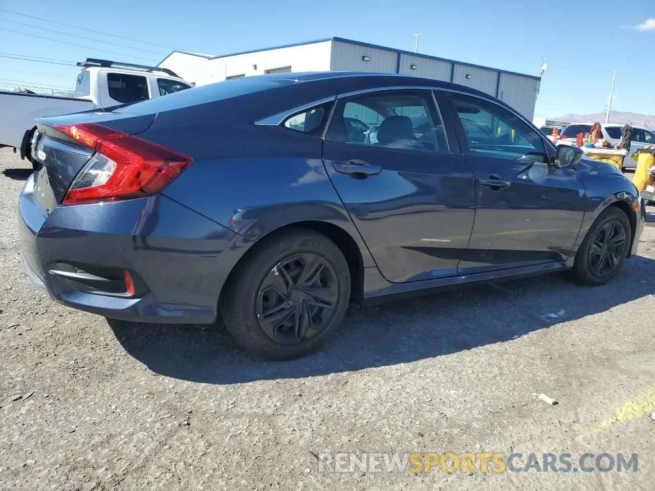 3 fotografías del automóvil dañado 2HGFC2F64LH593761 HONDA CIVIC 2020