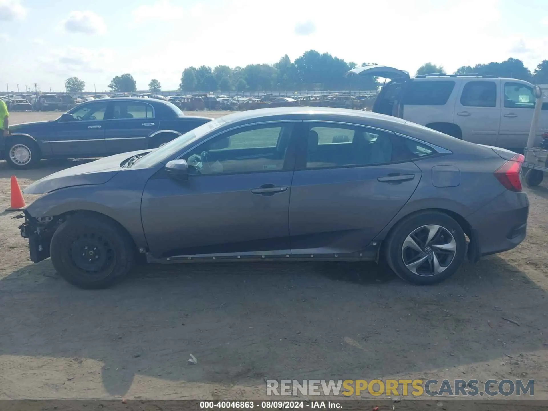 15 fotografías del automóvil dañado 2HGFC2F65LH505932 HONDA CIVIC 2020