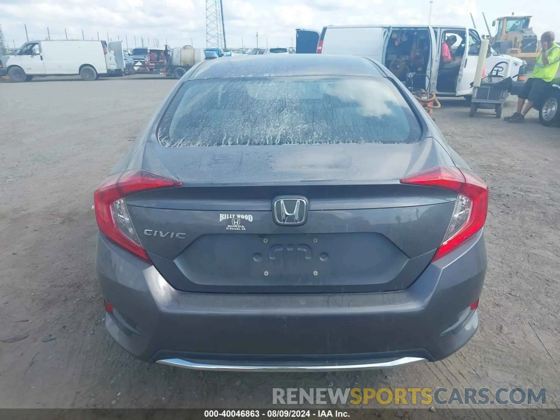 17 fotografías del automóvil dañado 2HGFC2F65LH505932 HONDA CIVIC 2020