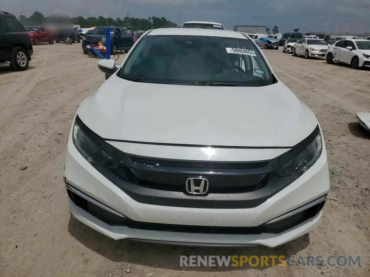 5 fotografías del automóvil dañado 2HGFC2F65LH516221 HONDA CIVIC 2020