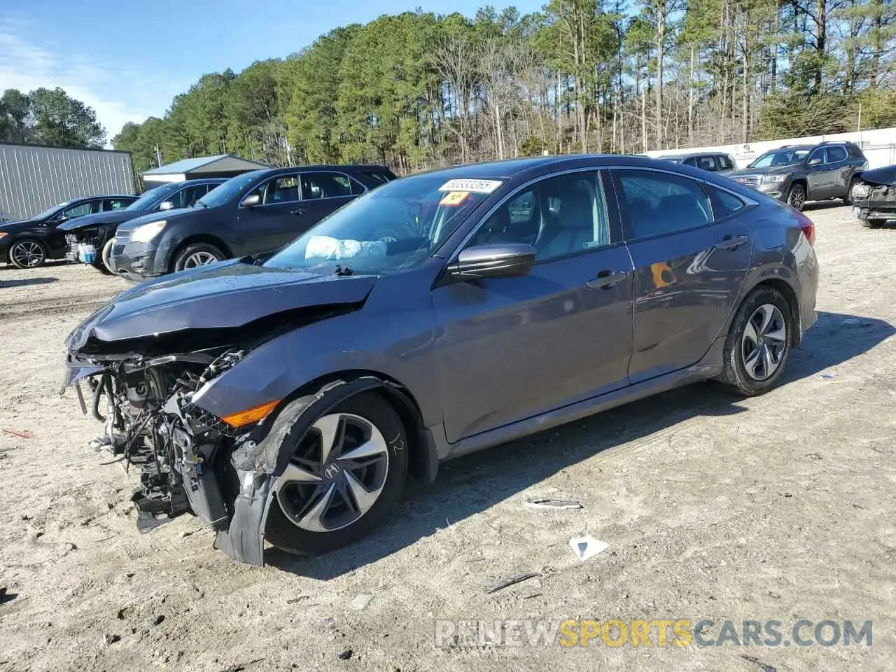 1 fotografías del automóvil dañado 2HGFC2F65LH530300 HONDA CIVIC 2020