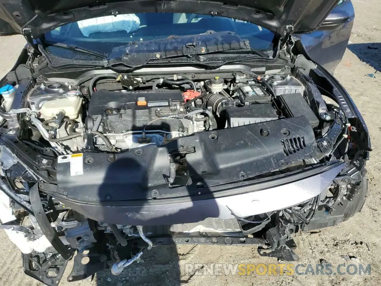 12 fotografías del automóvil dañado 2HGFC2F65LH530300 HONDA CIVIC 2020