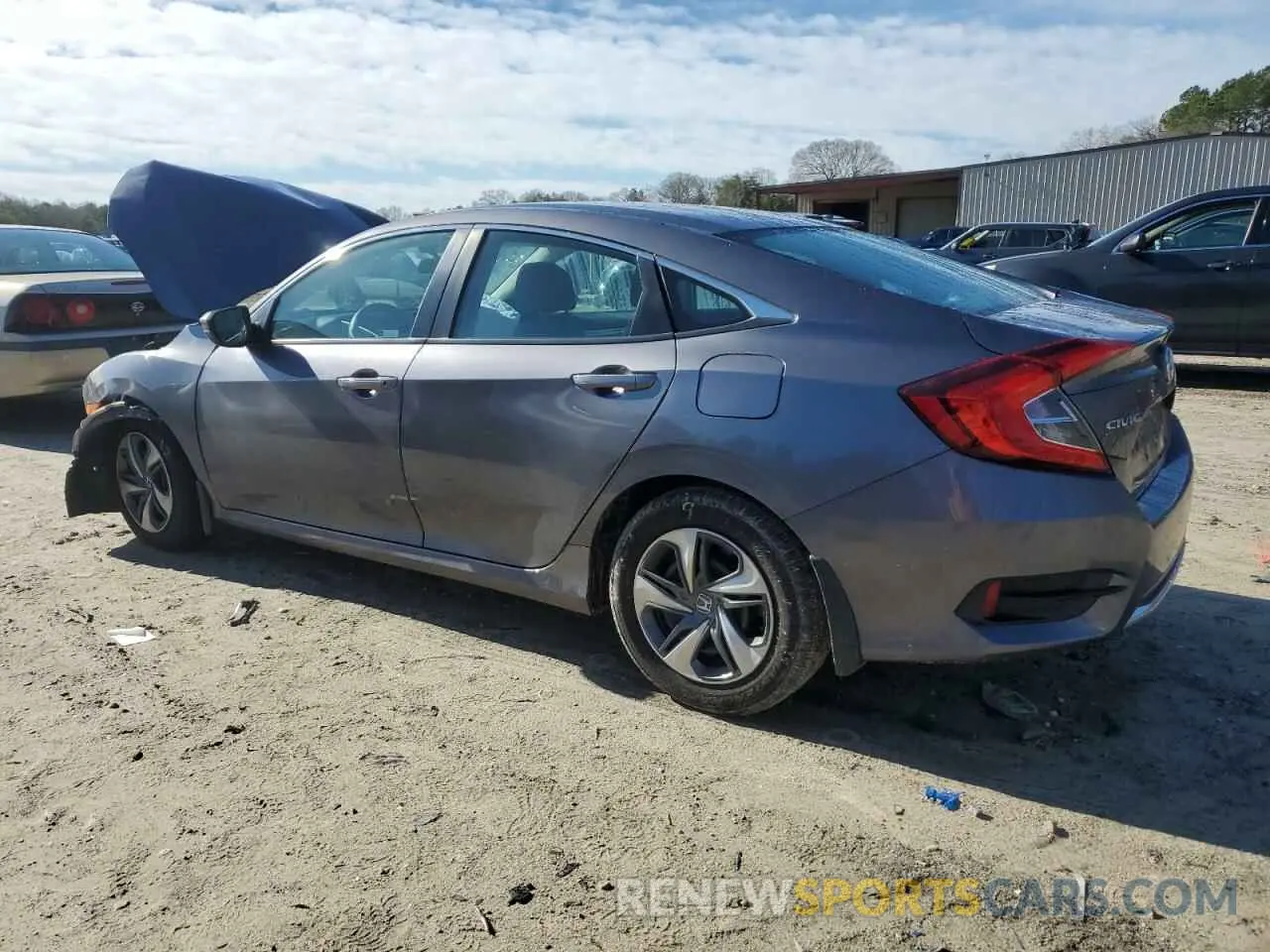 2 fotografías del automóvil dañado 2HGFC2F65LH530300 HONDA CIVIC 2020
