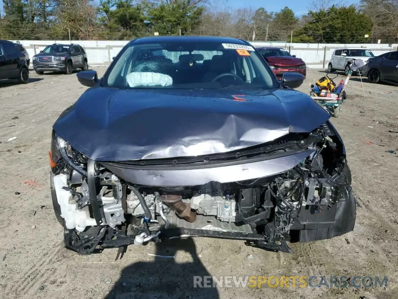 5 fotografías del automóvil dañado 2HGFC2F65LH530300 HONDA CIVIC 2020