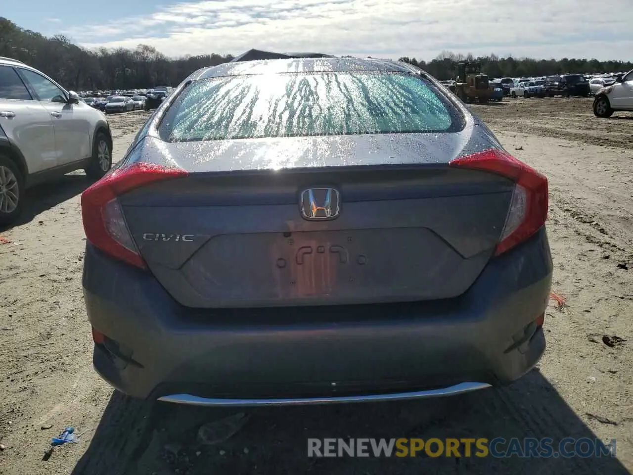 6 fotografías del automóvil dañado 2HGFC2F65LH530300 HONDA CIVIC 2020