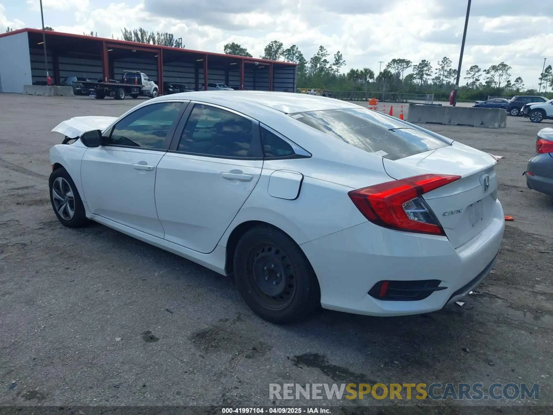 3 fotografías del automóvil dañado 2HGFC2F65LH531818 HONDA CIVIC 2020