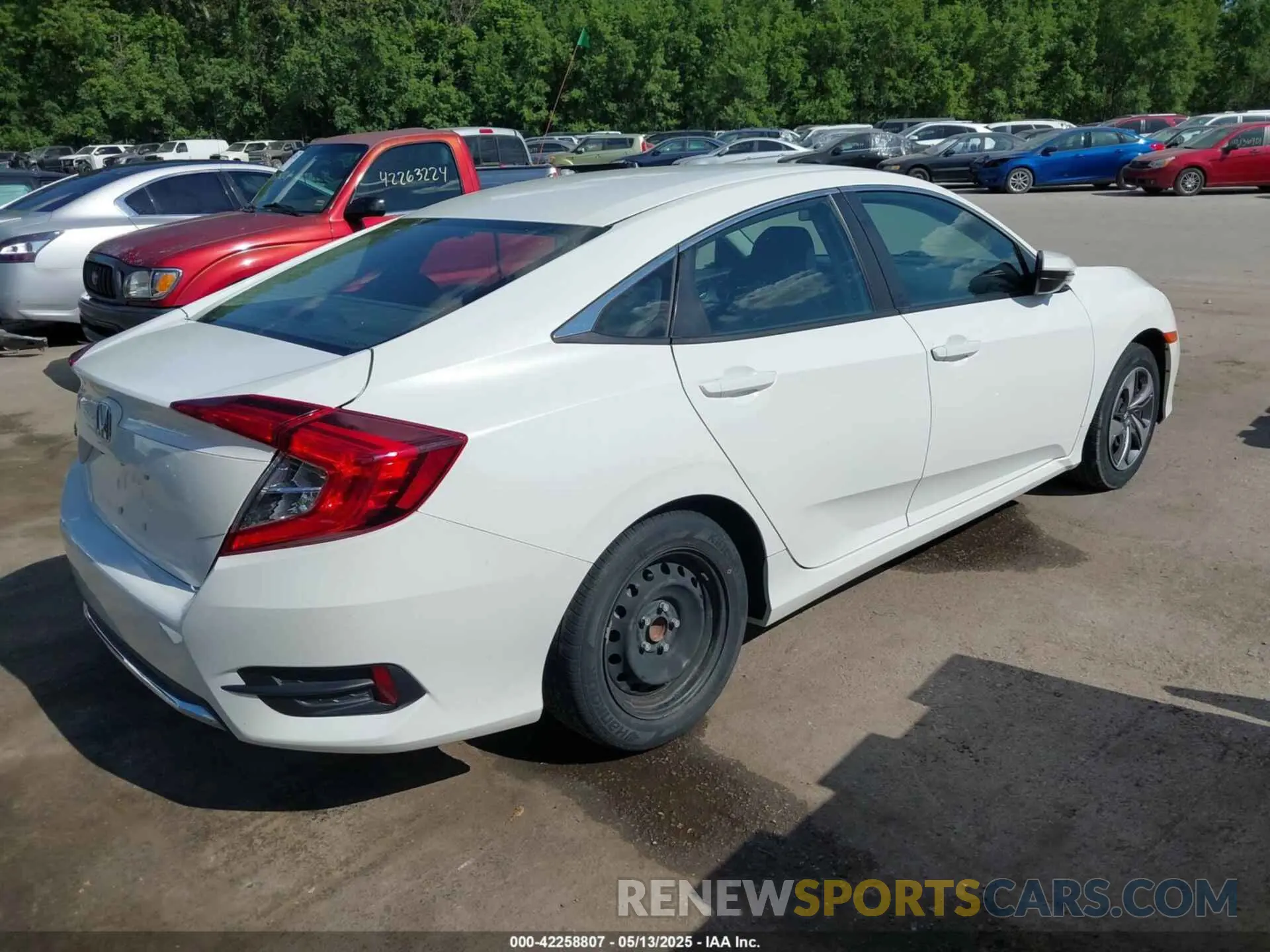 4 fotografías del automóvil dañado 2HGFC2F65LH537800 HONDA CIVIC 2020