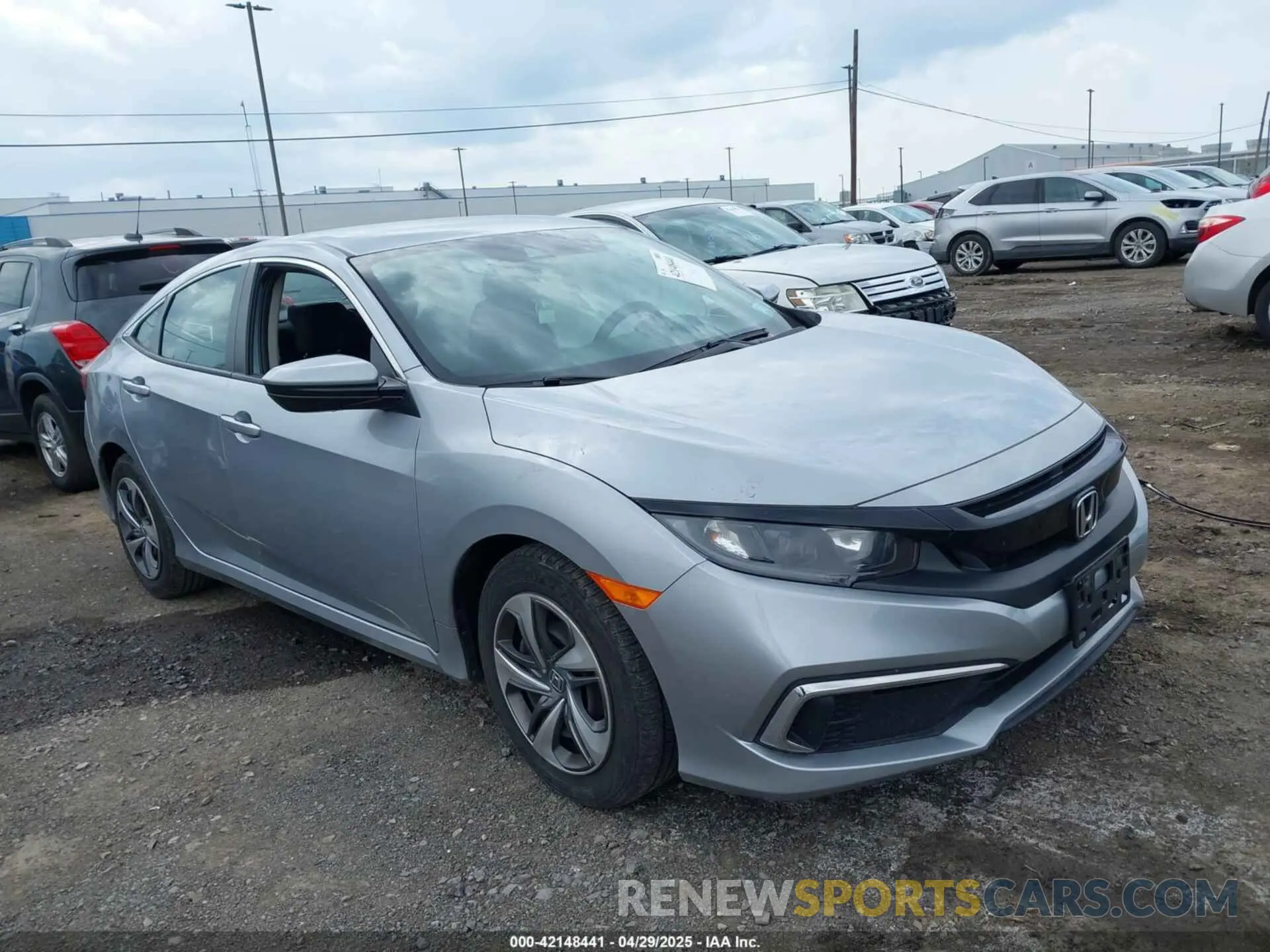 1 fotografías del automóvil dañado 2HGFC2F65LH544133 HONDA CIVIC 2020