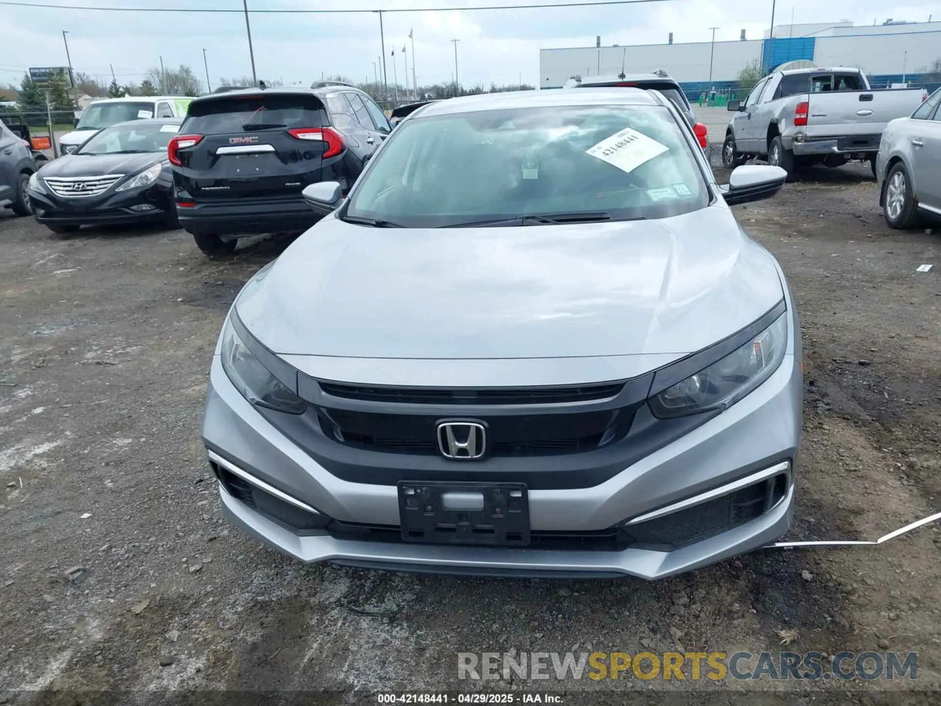 12 fotografías del automóvil dañado 2HGFC2F65LH544133 HONDA CIVIC 2020
