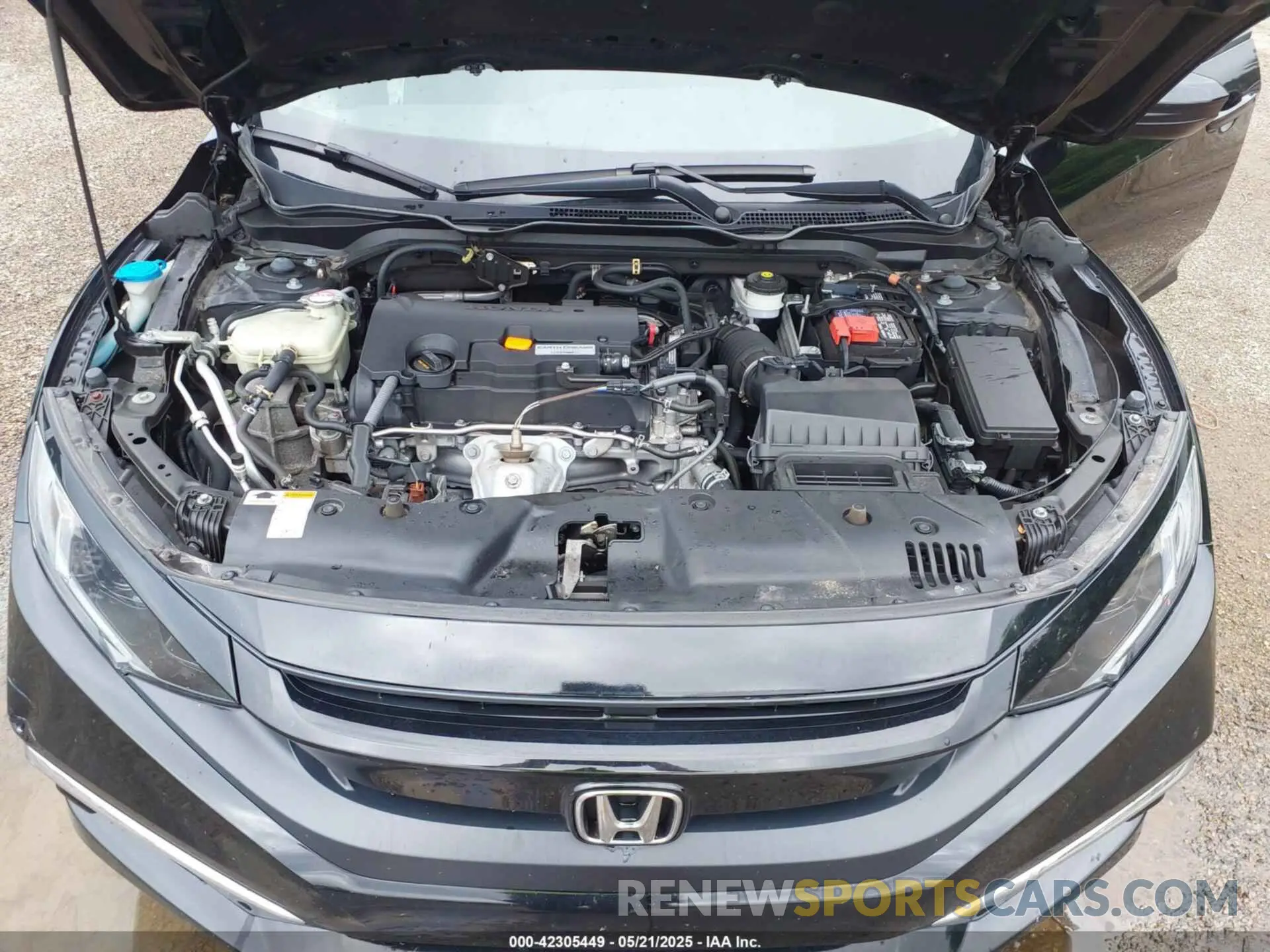 10 fotografías del automóvil dañado 2HGFC2F65LH551129 HONDA CIVIC 2020