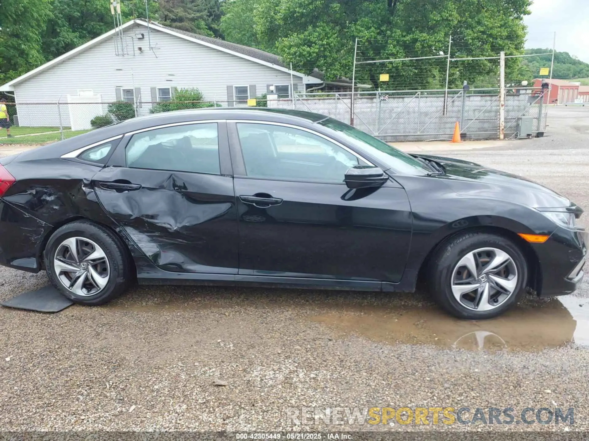 14 fotografías del automóvil dañado 2HGFC2F65LH551129 HONDA CIVIC 2020