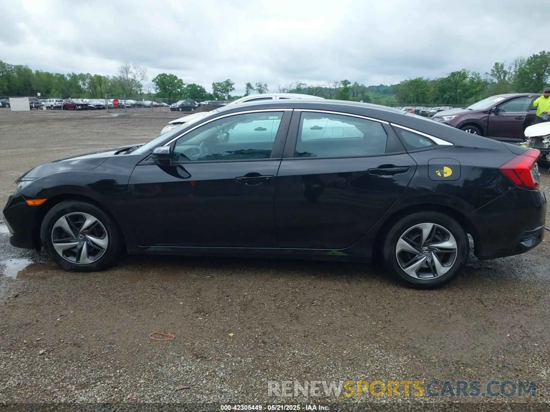 15 fotografías del automóvil dañado 2HGFC2F65LH551129 HONDA CIVIC 2020