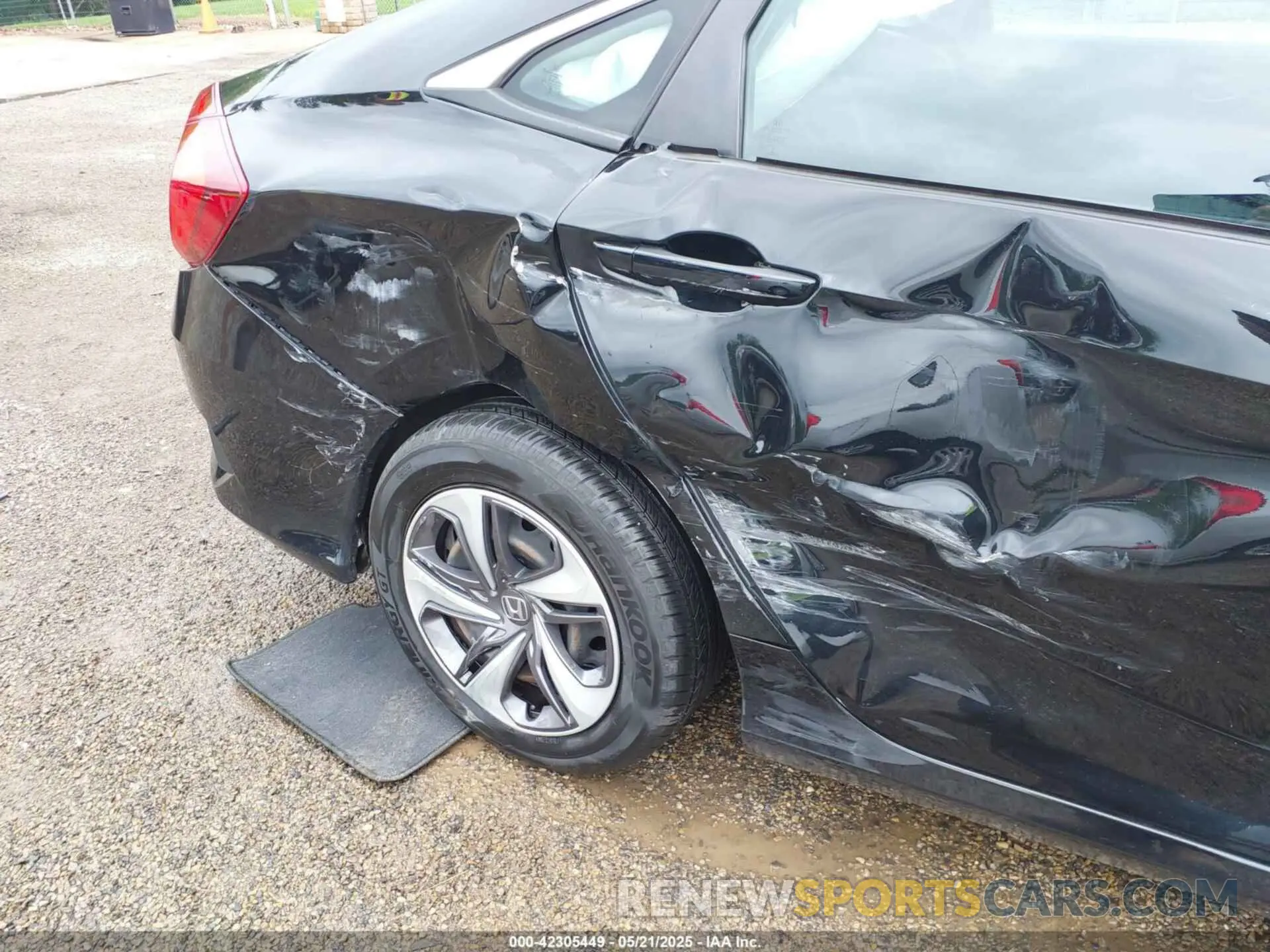 6 fotografías del automóvil dañado 2HGFC2F65LH551129 HONDA CIVIC 2020