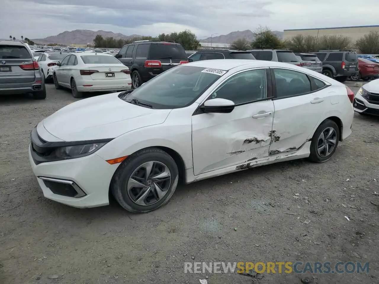 1 fotografías del automóvil dañado 2HGFC2F65LH554922 HONDA CIVIC 2020