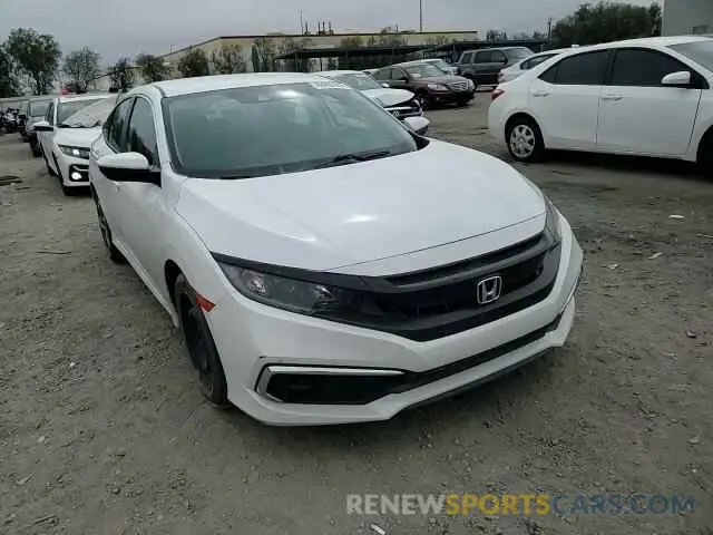 11 fotografías del automóvil dañado 2HGFC2F65LH554922 HONDA CIVIC 2020
