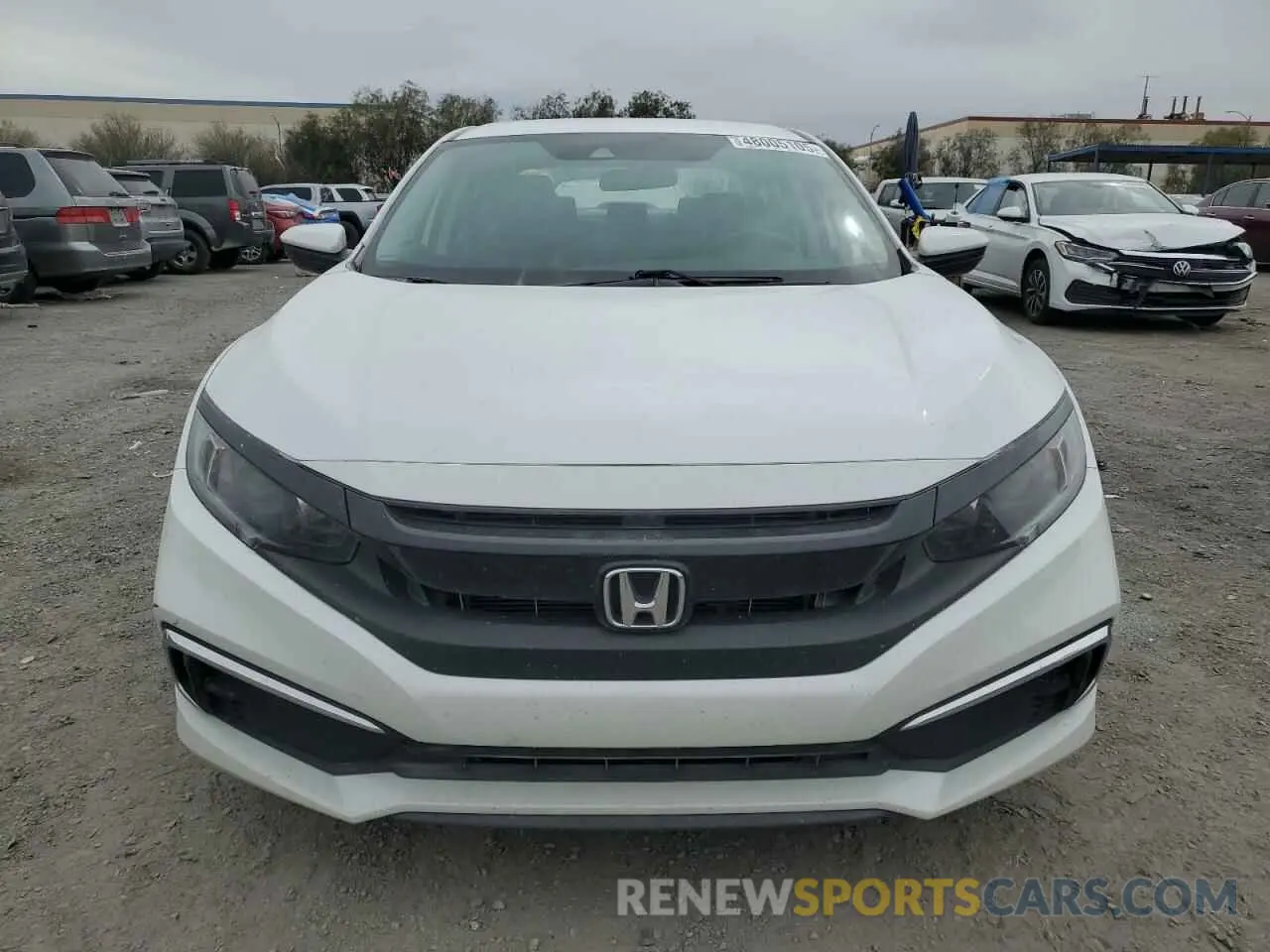 5 fotografías del automóvil dañado 2HGFC2F65LH554922 HONDA CIVIC 2020
