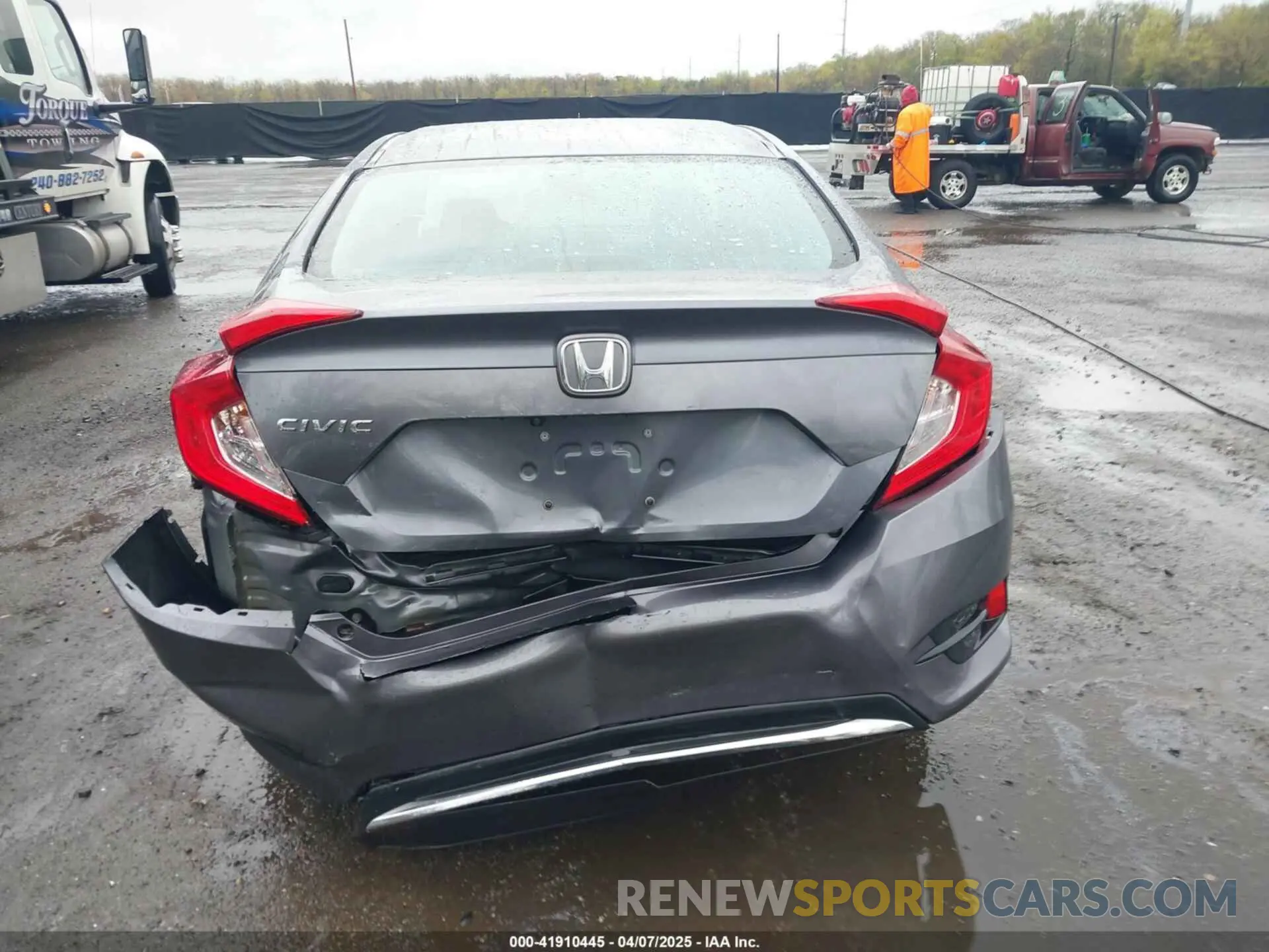 16 fotografías del automóvil dañado 2HGFC2F65LH562969 HONDA CIVIC 2020